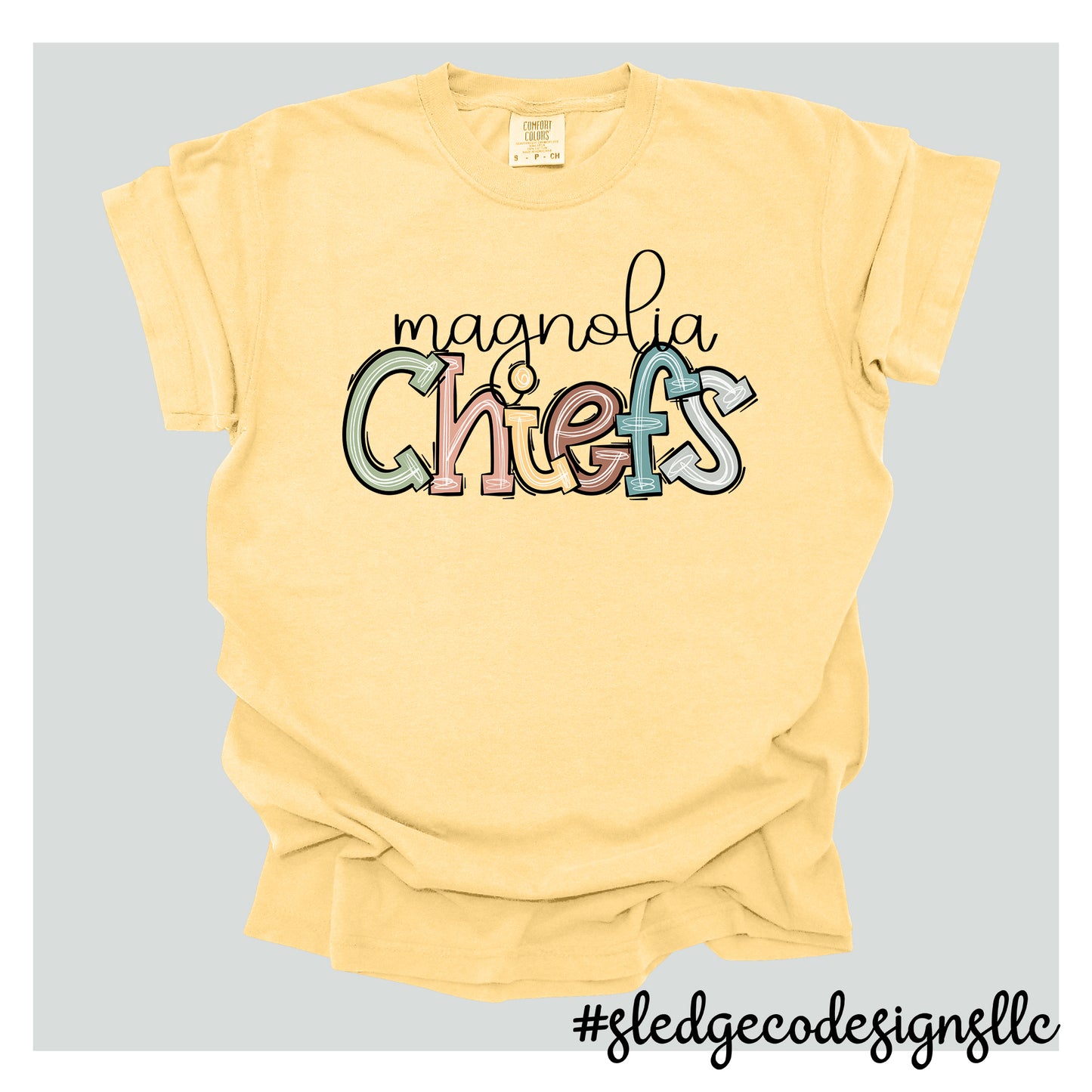 MAGNOLIA HEIGHTS | FALL DOODLE | Custom Unisex Tshirt