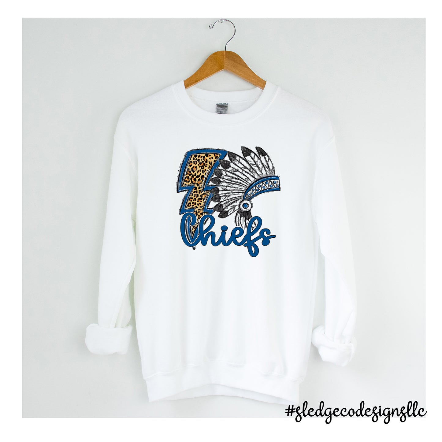 CHIEFS | LIGHTENING BOLT | CUSTOM UNISEX SWEATSHIRT