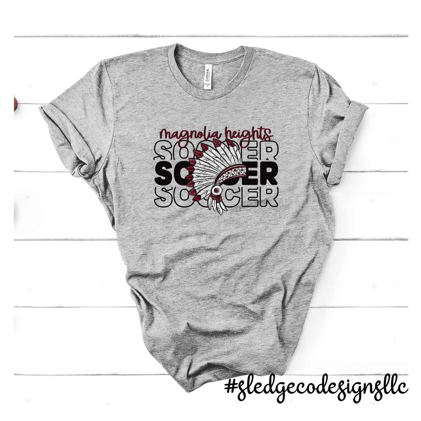 MAGNOLIA HEIGHTS | CHIEFS SOCCER |  UNISEX  Custom Unisex Tshirt