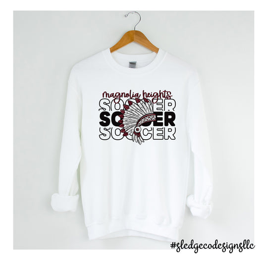 MAGNOLIA HEIGHTS CHIEFS SOCCER | CUSTOM SWEATSHIRT