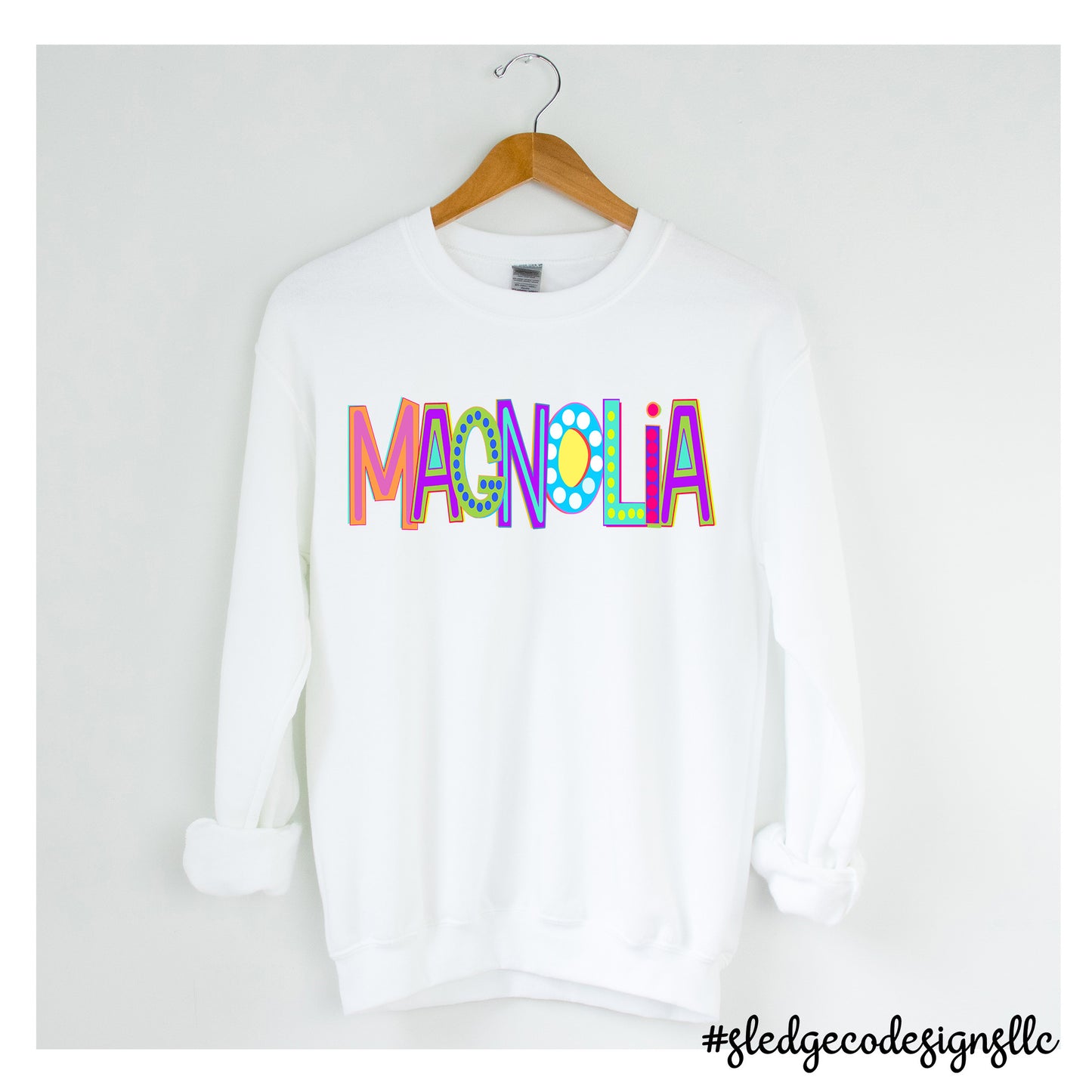MAGNOLIA NEON | CUSTOM UNISEX Sweatshirt