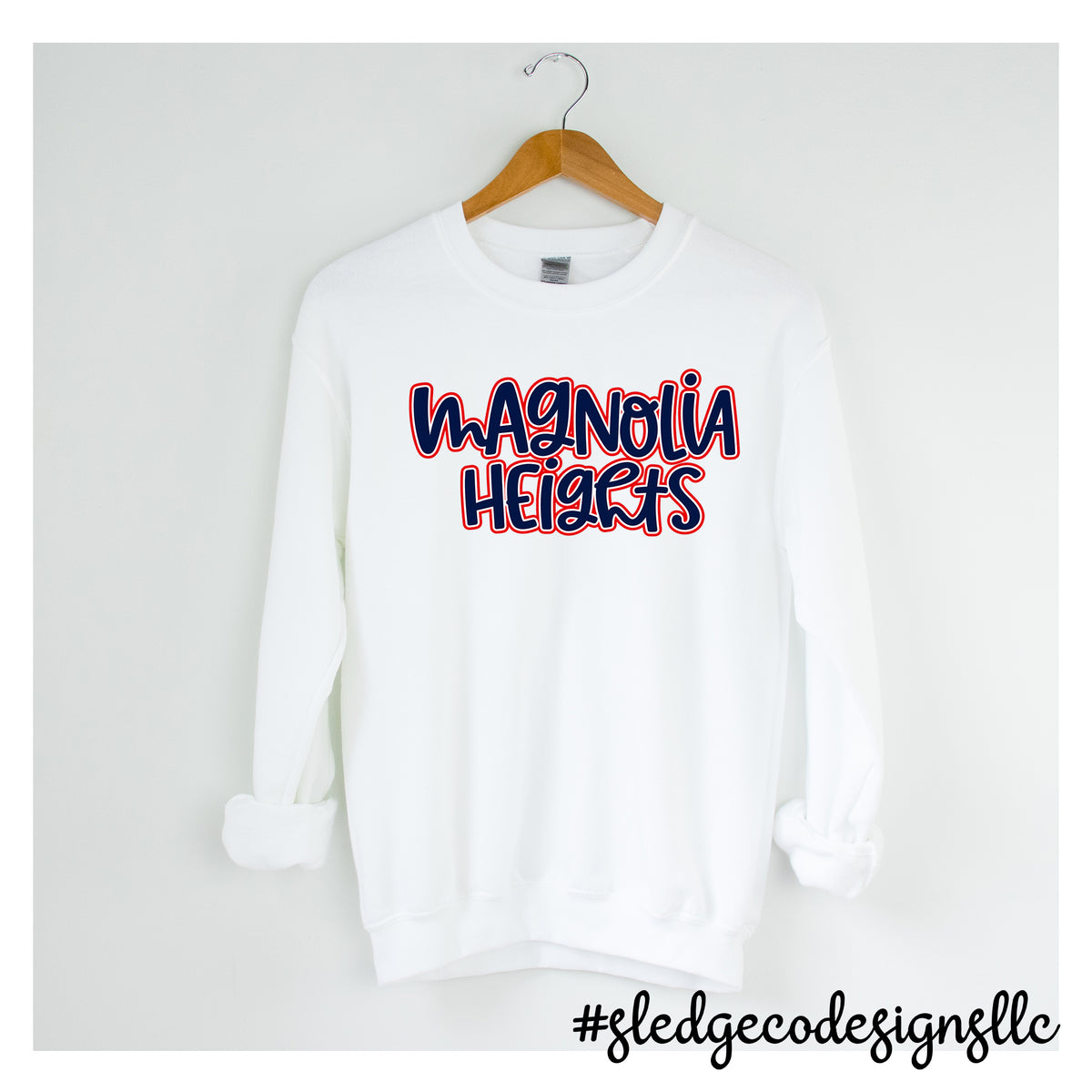 MAGNOLIA HEIGHTS CHIEFS | SCRIPT | CUSTOM UNISEX Sweatshirt