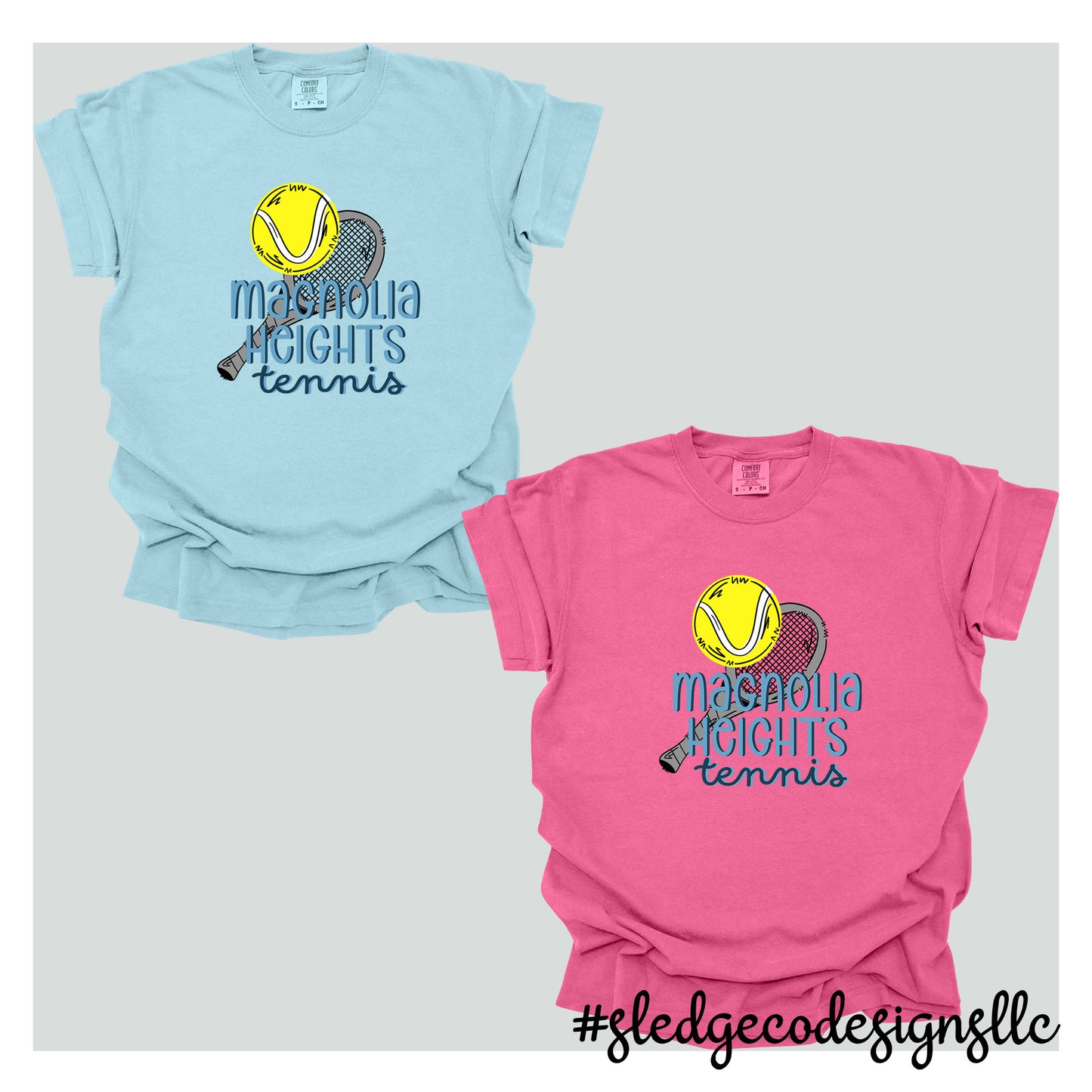 MAGNOLIA HEIGHTS TENNIS  |  Custom Unisex Tshirt