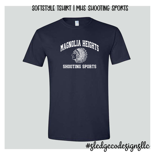 MAGNOLIA HEIGHTS SHOOTING SPORTS | NAVY | UNISEX TSHIRT