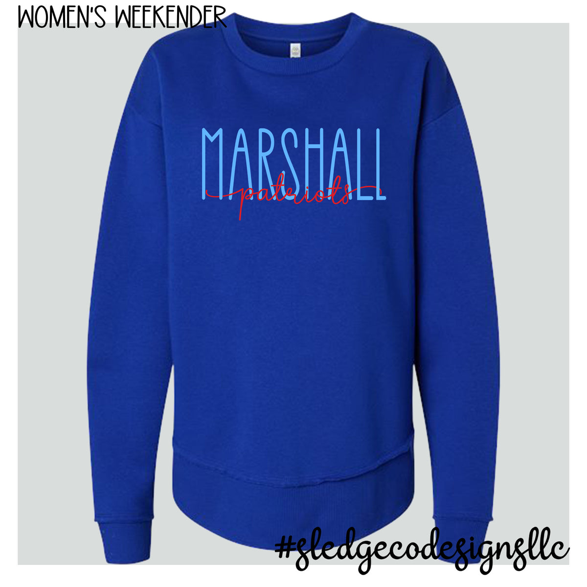 MARSHALL PATRIOTS | DUO | Women's Weekender Fleece
