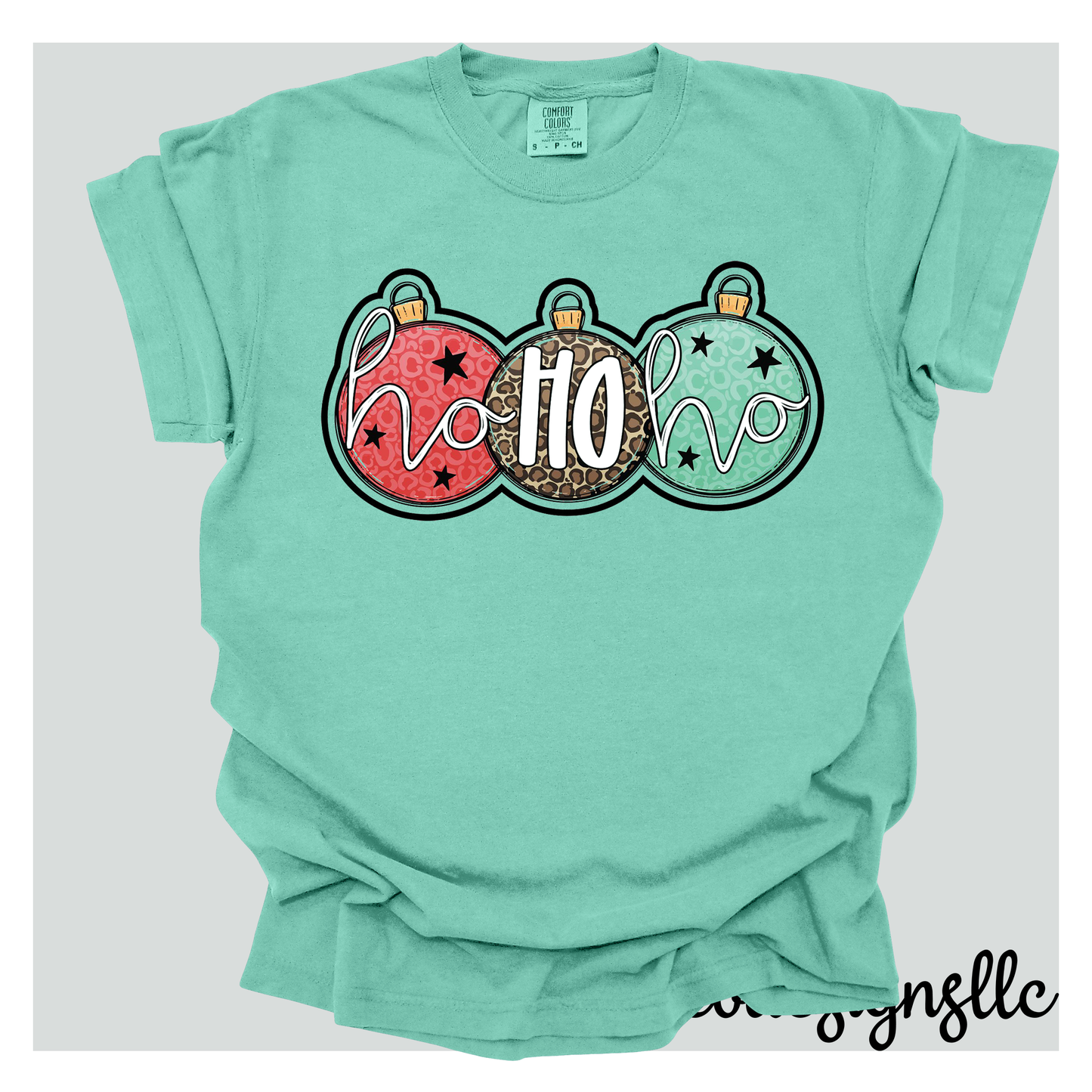 HO HO HO | CHRISTMAS TEE | Custom Unisex TSHIRT