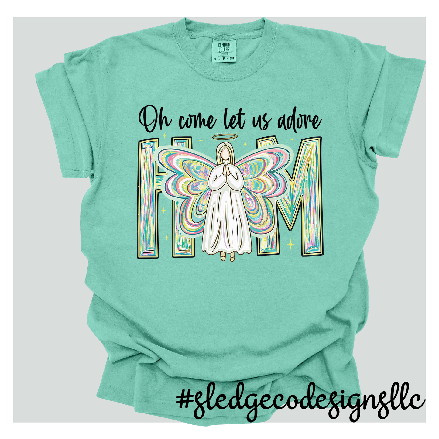 OH COME LET US ADORE HIM | Custom Unisex TSHIRT