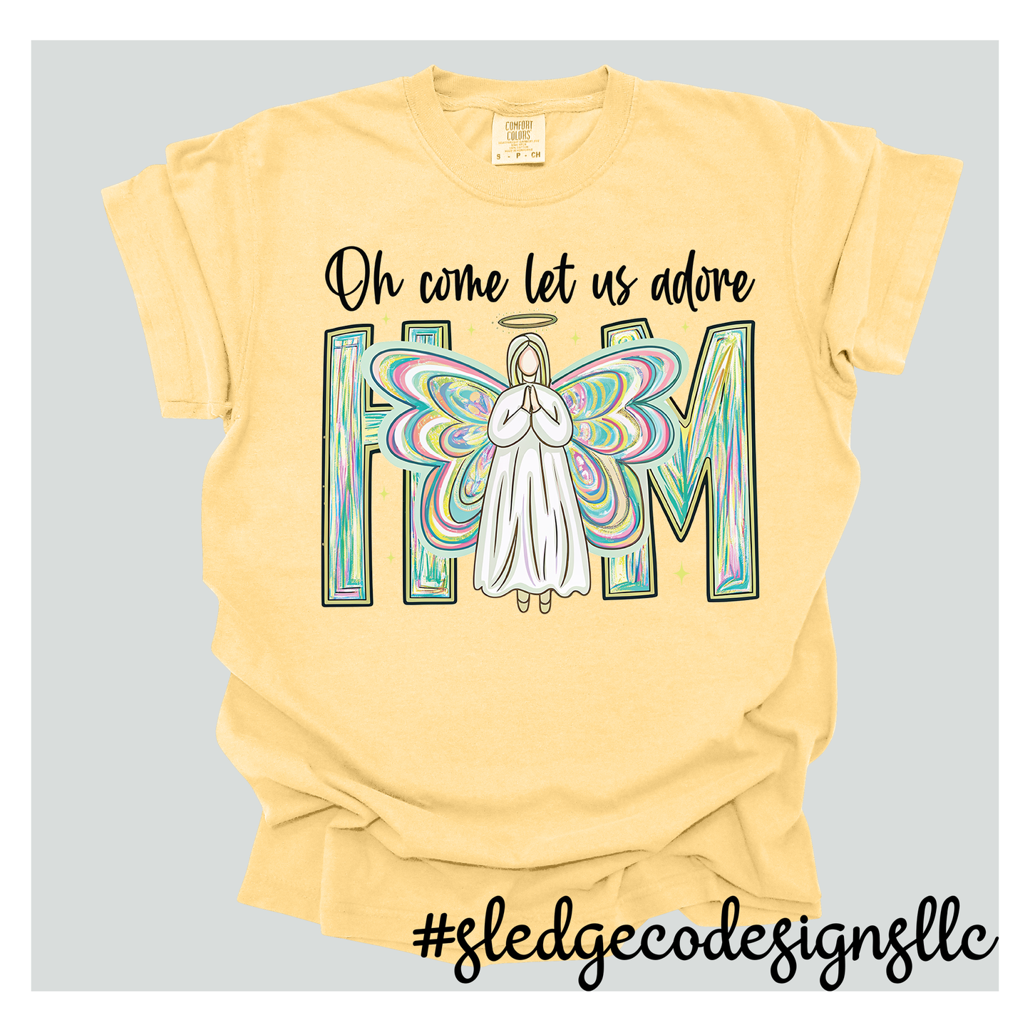 OH COME LET US ADORE HIM | Custom Unisex TSHIRT