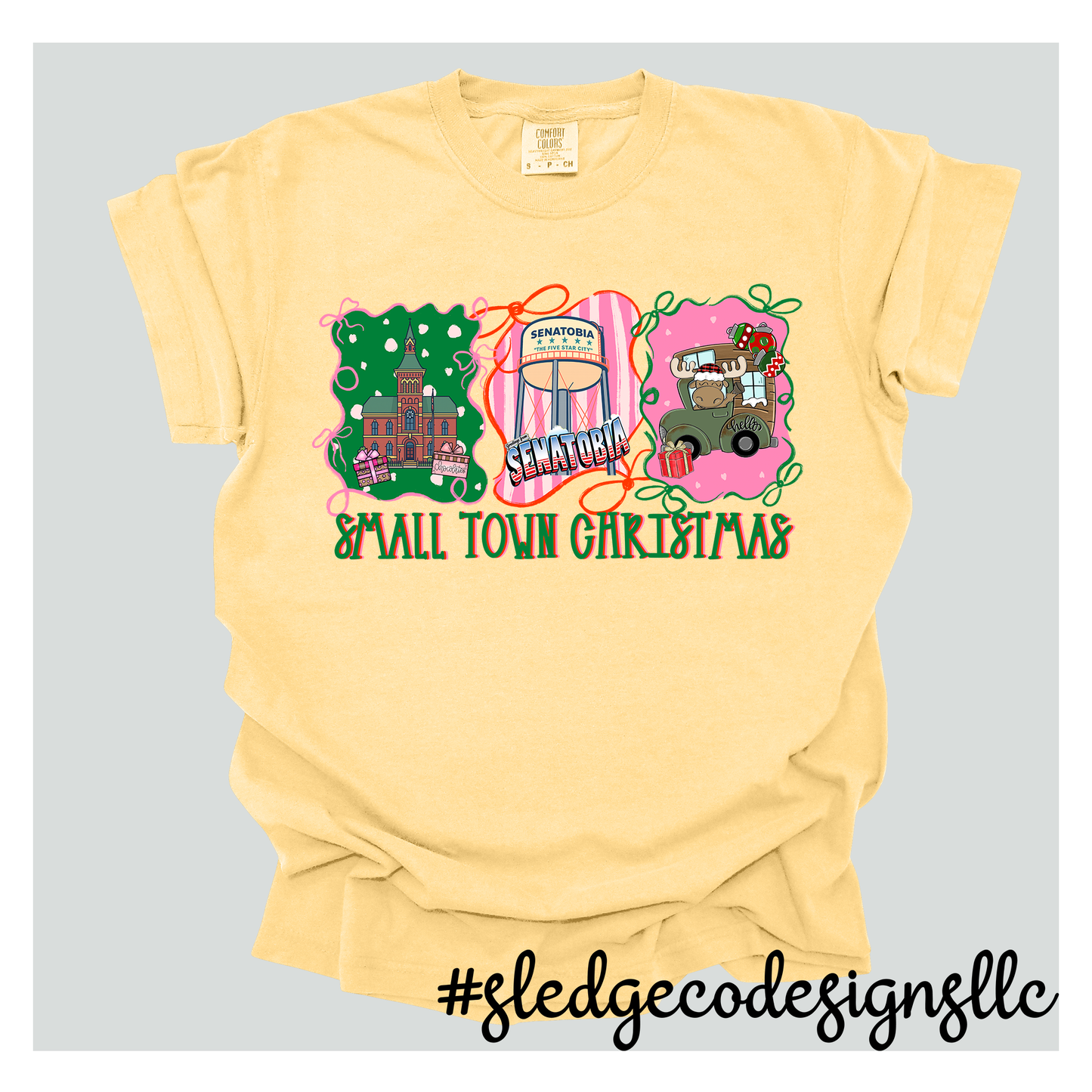 SENATOBIA SMALL TOWN CHRISTMAS | Custom Unisex TSHIRT