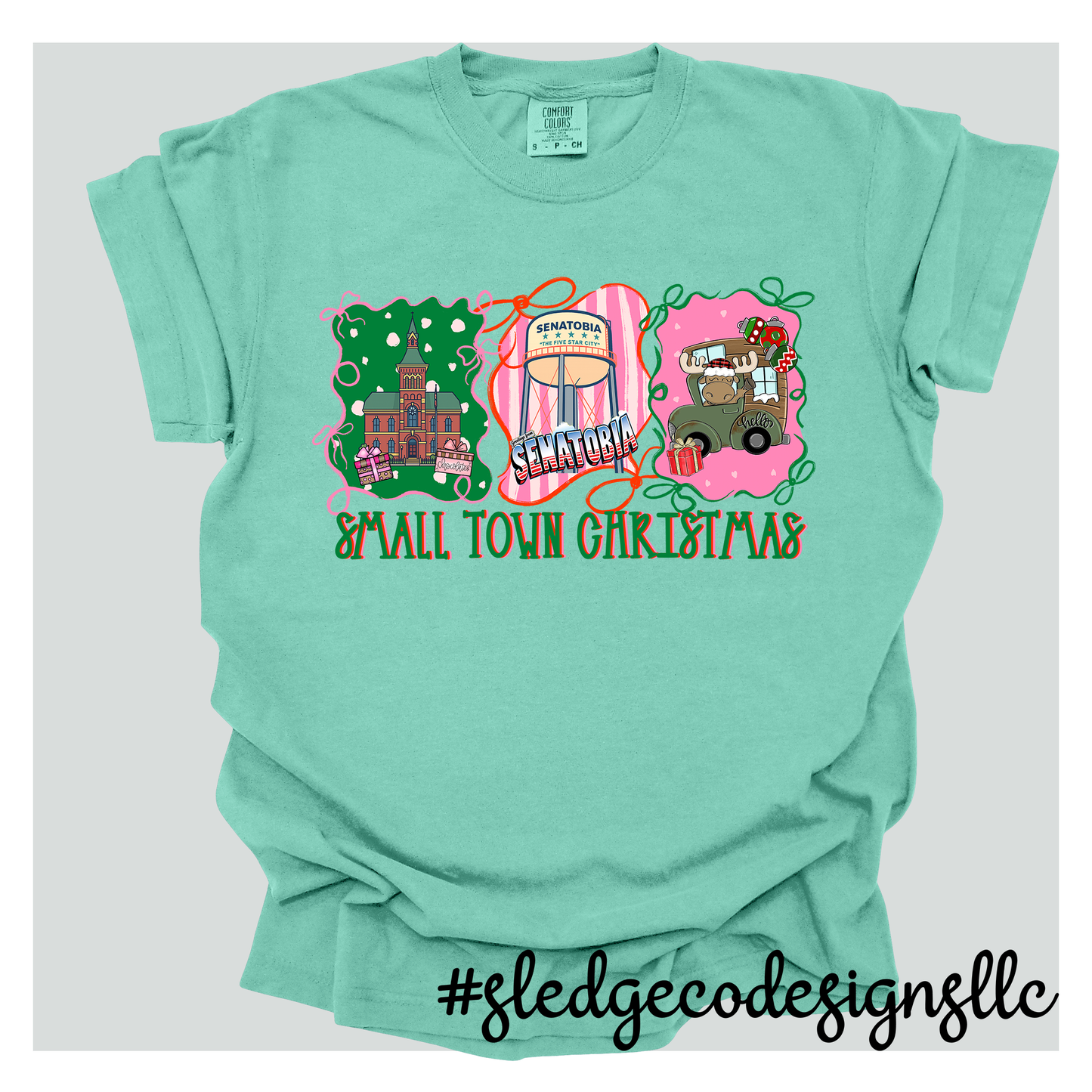 SENATOBIA SMALL TOWN CHRISTMAS | Custom Unisex TSHIRT