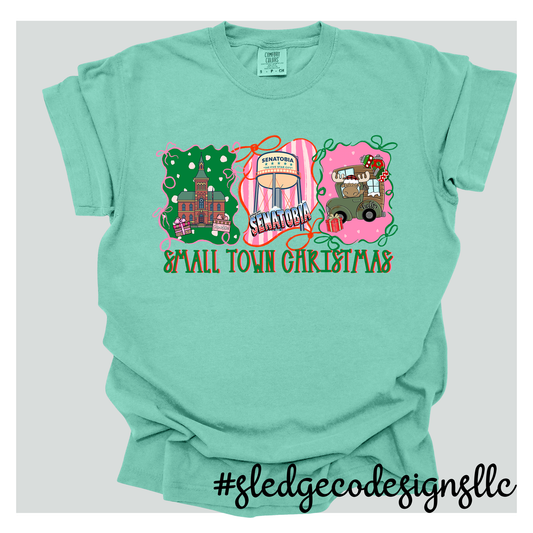 SENATOBIA SMALL TOWN CHRISTMAS | Custom Unisex TSHIRT