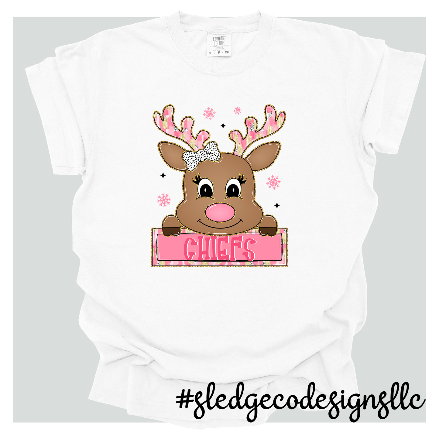 MHS MAGNOLIA HEIGHTS | CHIEFS REINDEER | Custom Unisex TSHIRT