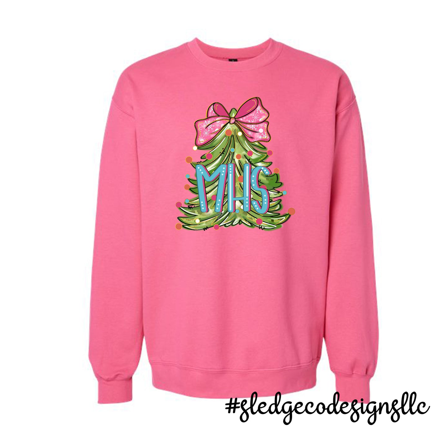 MAGNOLIA HEIGHTS | CHRISTMAS MHS TREE | CUSTOM UNISEX SWEATSHIRT