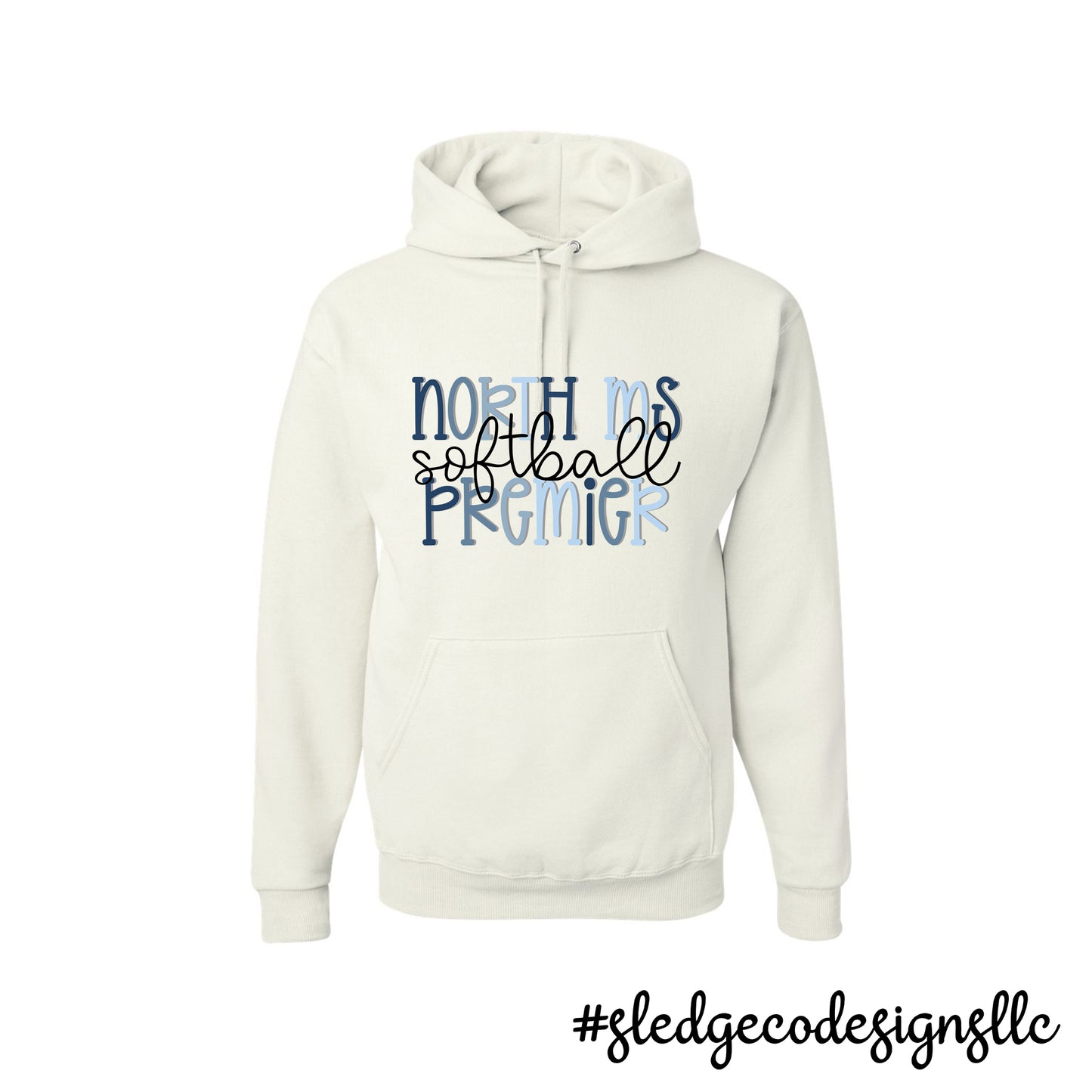 NORTH MISSISSIPPI PREMIER SOFTBALL | TRIPLE STACK  | CUSTOM UNISEX HOODIE