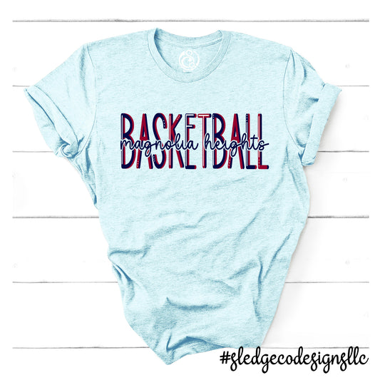 MAGNOLIA HEIGHTS CHIEFS BASKETBALL | CUSTOM UNISEX TSHIRT