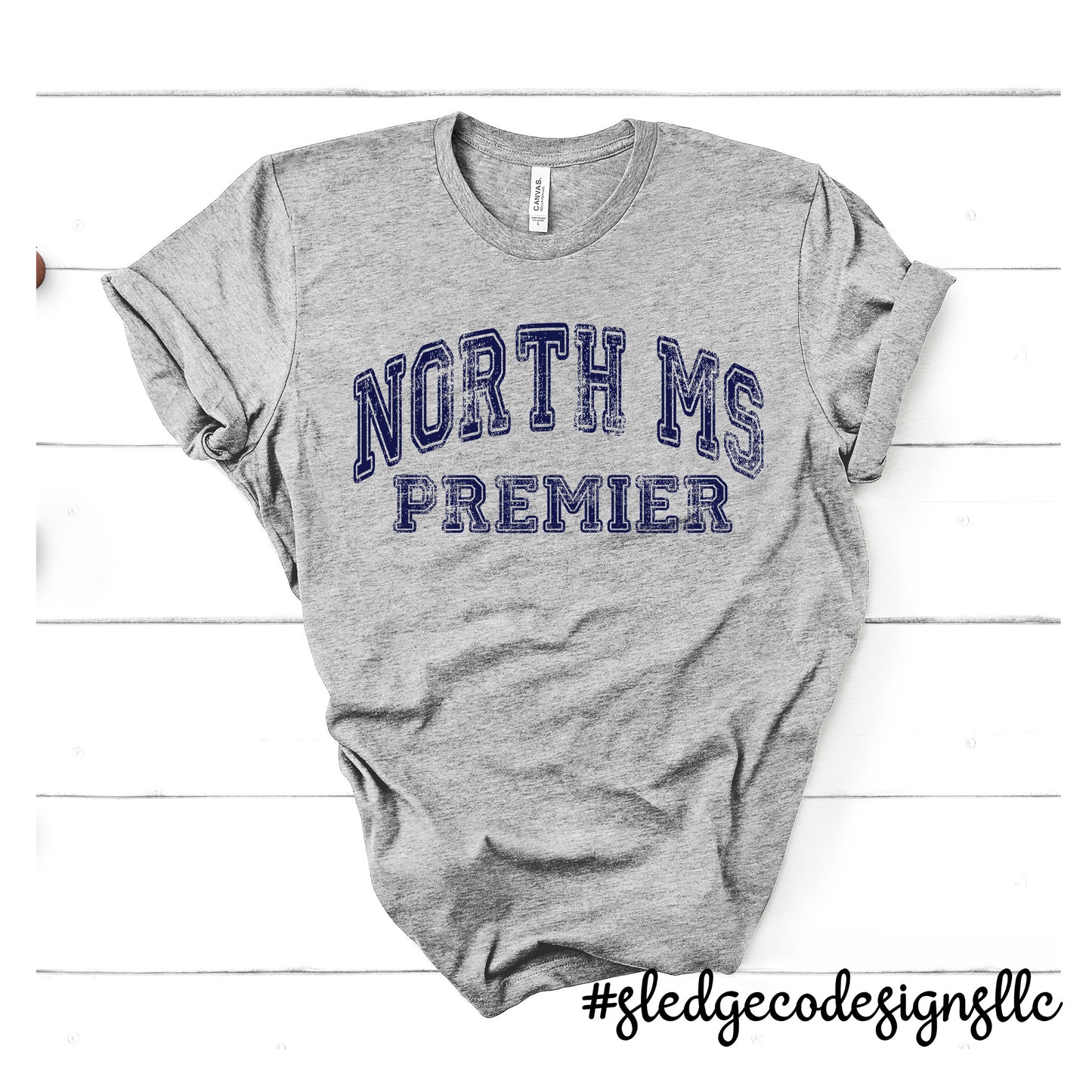 NORTH MISSISSIPPI PREMIER SOFTBALL | COLLEGED | CUSTOM UNISEX TSHIRT