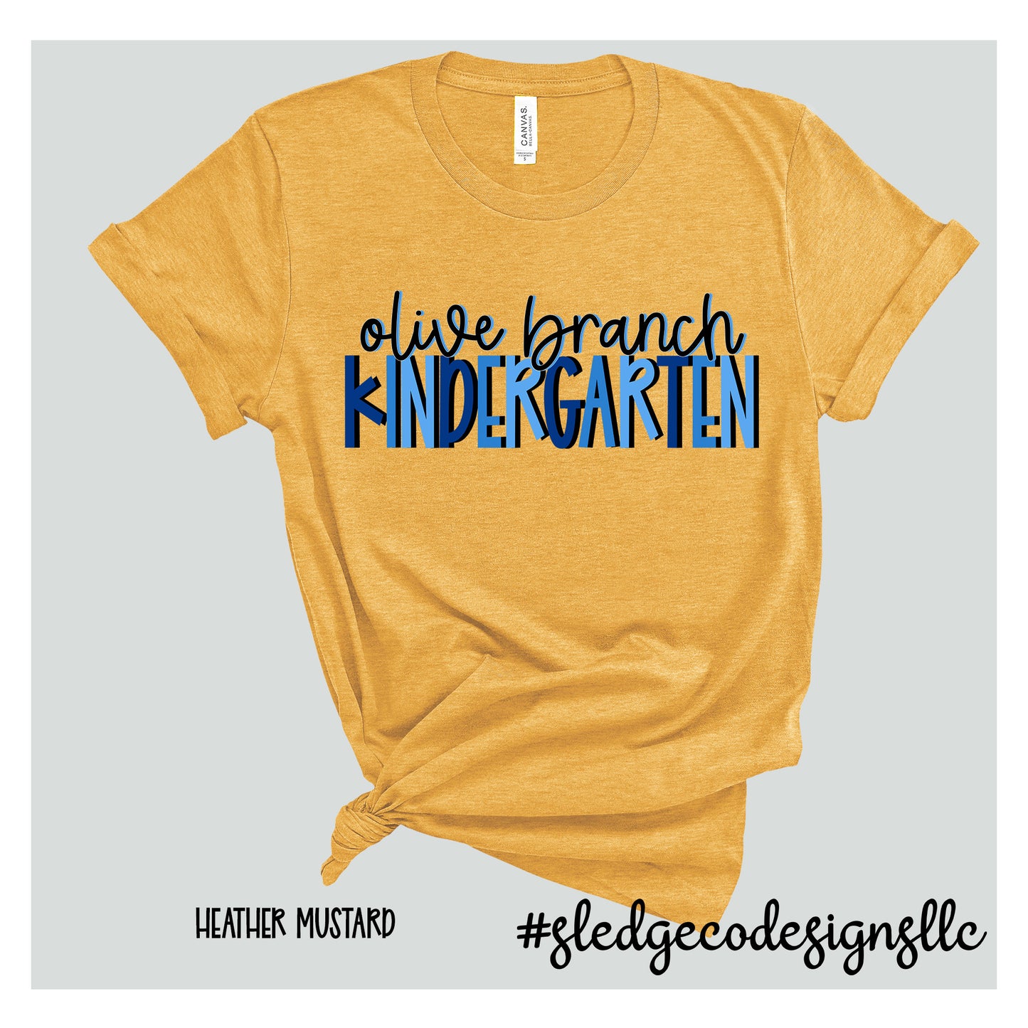 PREORDER: OLIVE BRANCH KINDERGARTEN | Hand Drawn | Custom Unisex Tshirt