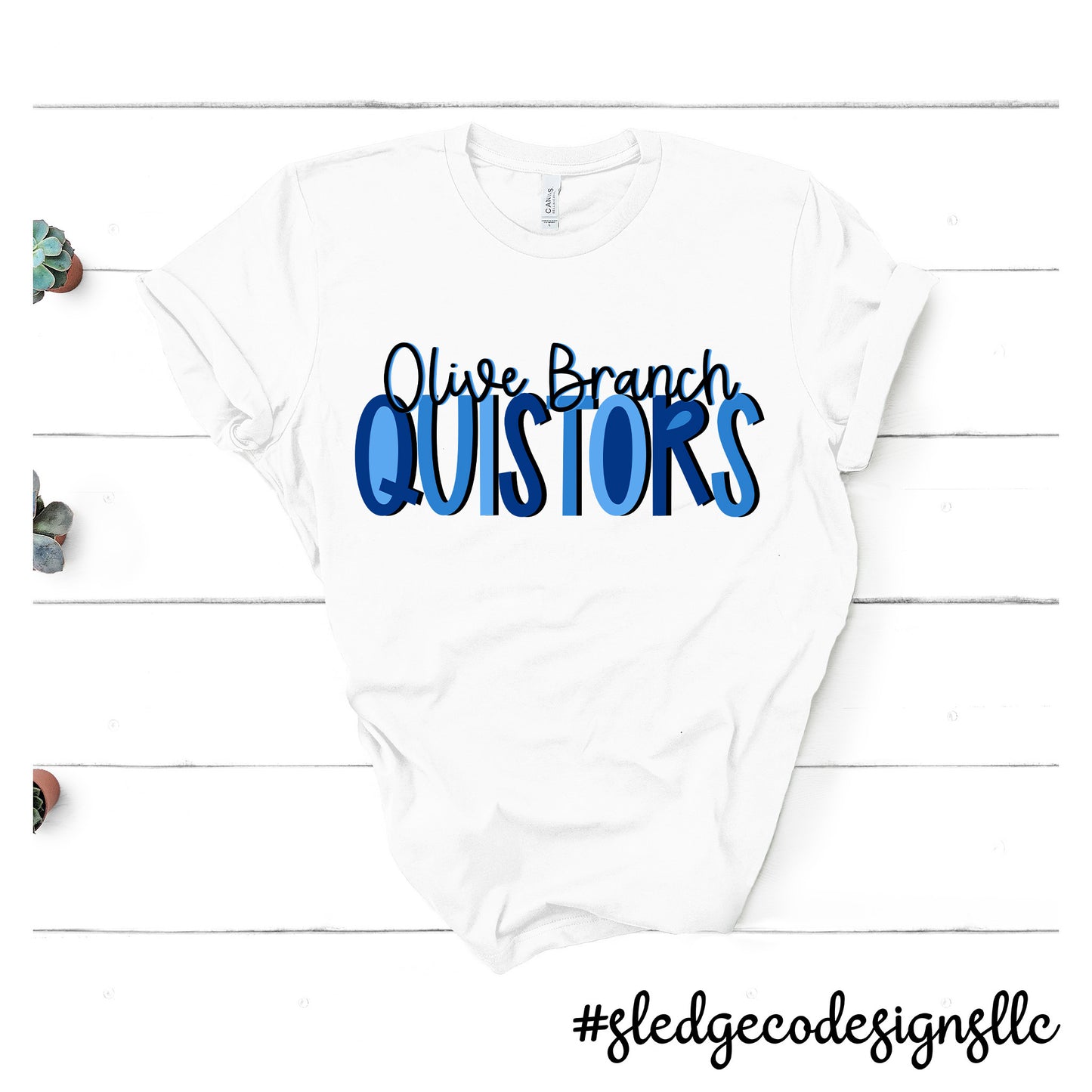 OLIVE BRANCH QUISTORS | Hand Drawn | Custom Unisex Tshirt