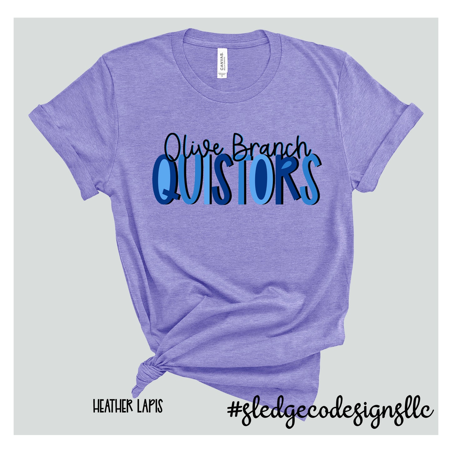 OLIVE BRANCH QUISTORS | Hand Drawn | Custom Unisex Tshirt