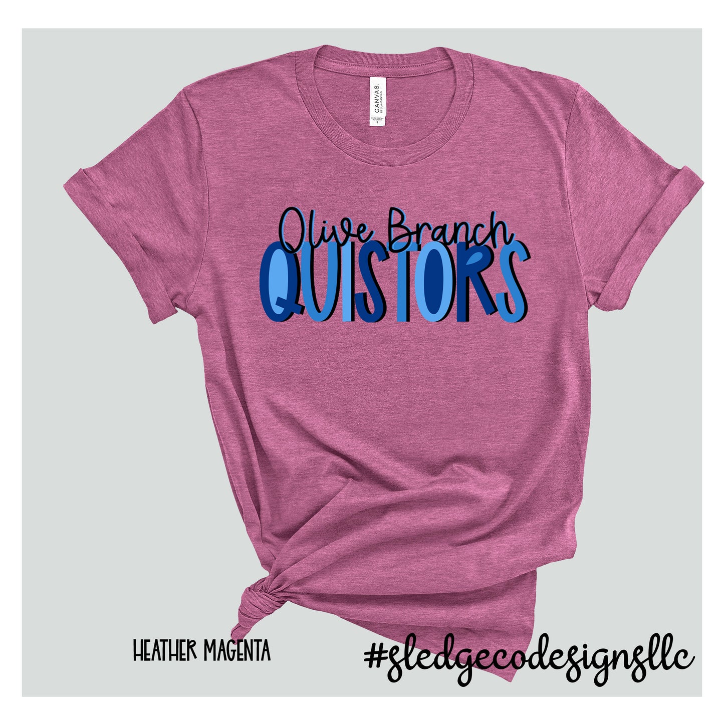 OLIVE BRANCH QUISTORS | Hand Drawn | Custom Unisex Tshirt