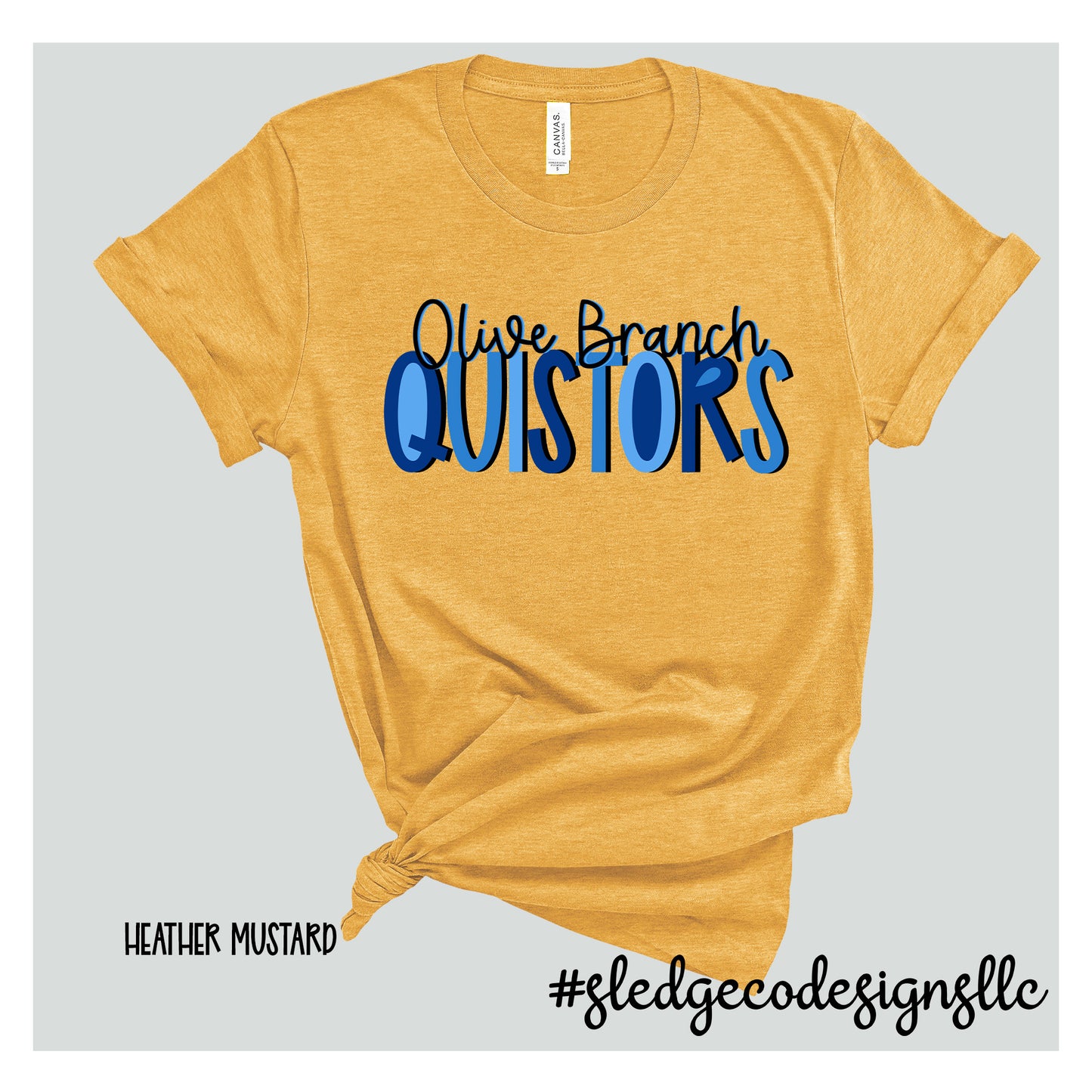 OLIVE BRANCH QUISTORS | Hand Drawn | Custom Unisex Tshirt