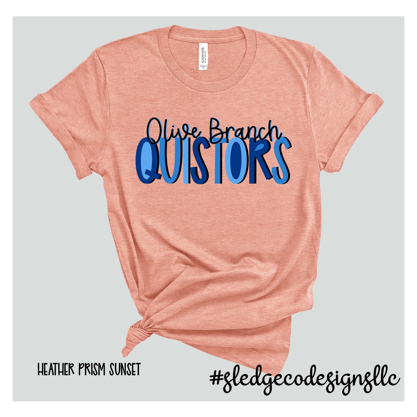 OLIVE BRANCH QUISTORS | Hand Drawn | Custom Unisex Tshirt