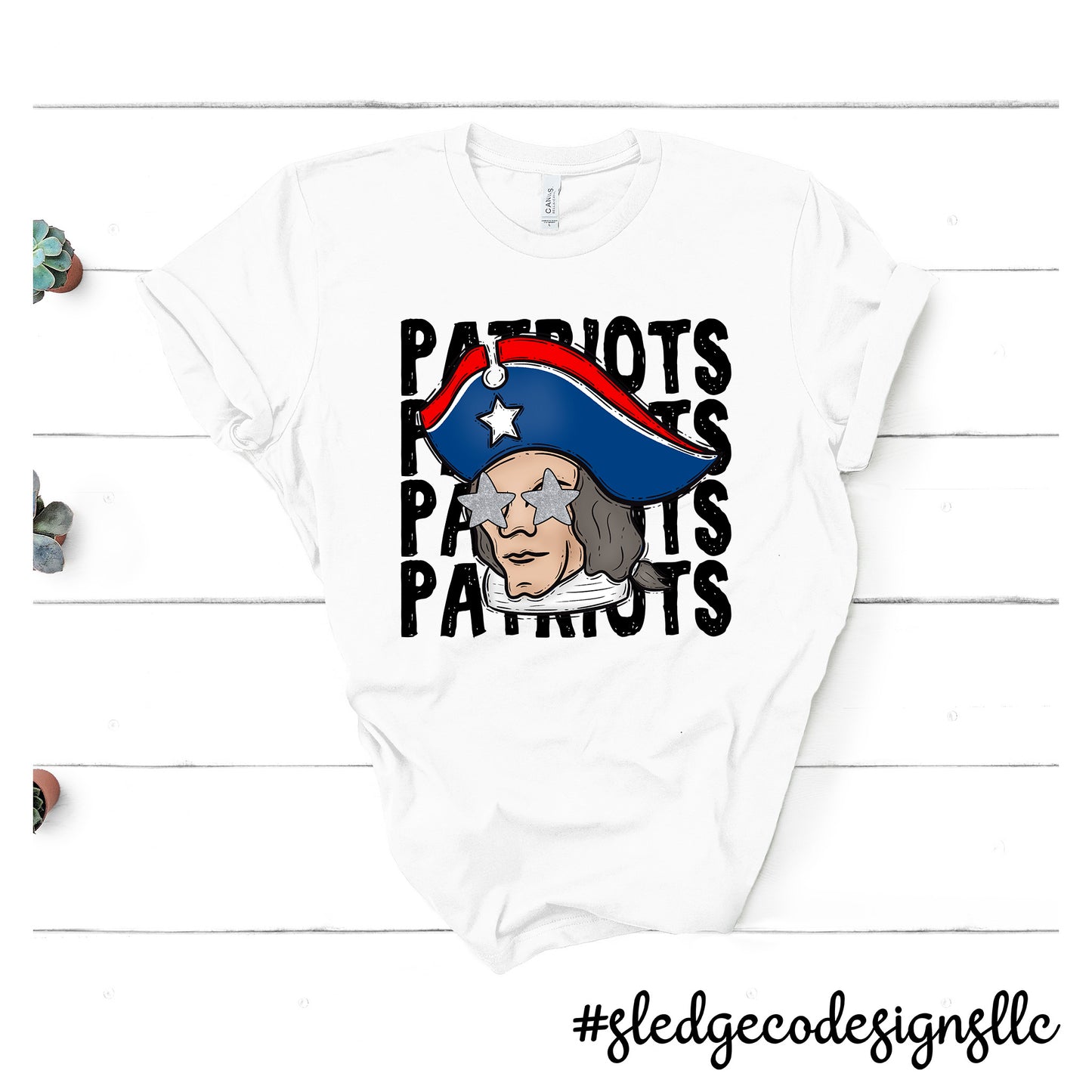 LEWISBURG PATRIOTS | GAME DAY |  UNISEX Custom Tshirt