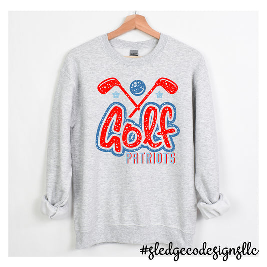 PATRIOTS GOLF  |  CUSTOM UNISEX Sweatshirt