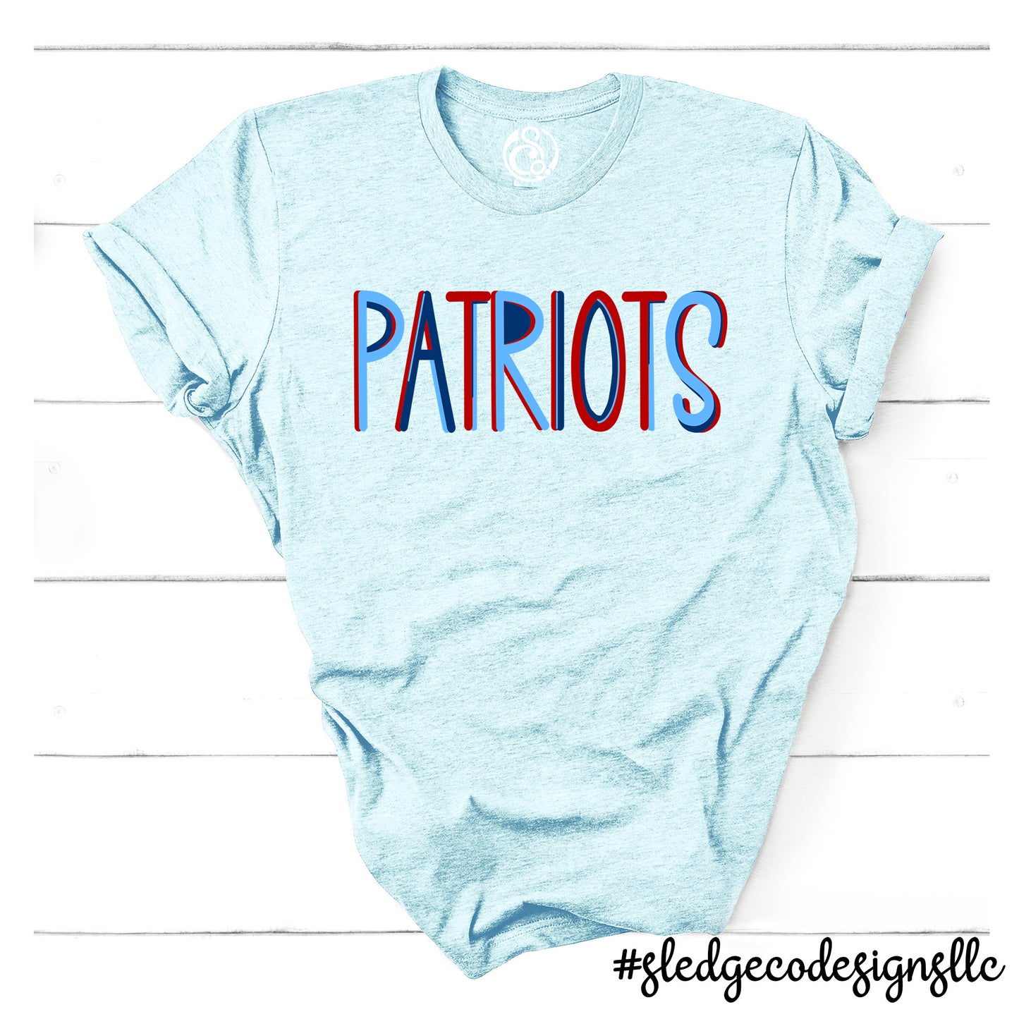 PATRIOT LETTERED | ADULT - YOUTH - TODDLER |  UNISEX Custom Tshirt