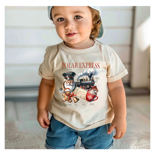 P O L A R EXPRESS | Retro Christmas | YOUTH - TODDLER - INFANT Custom TSHIRT