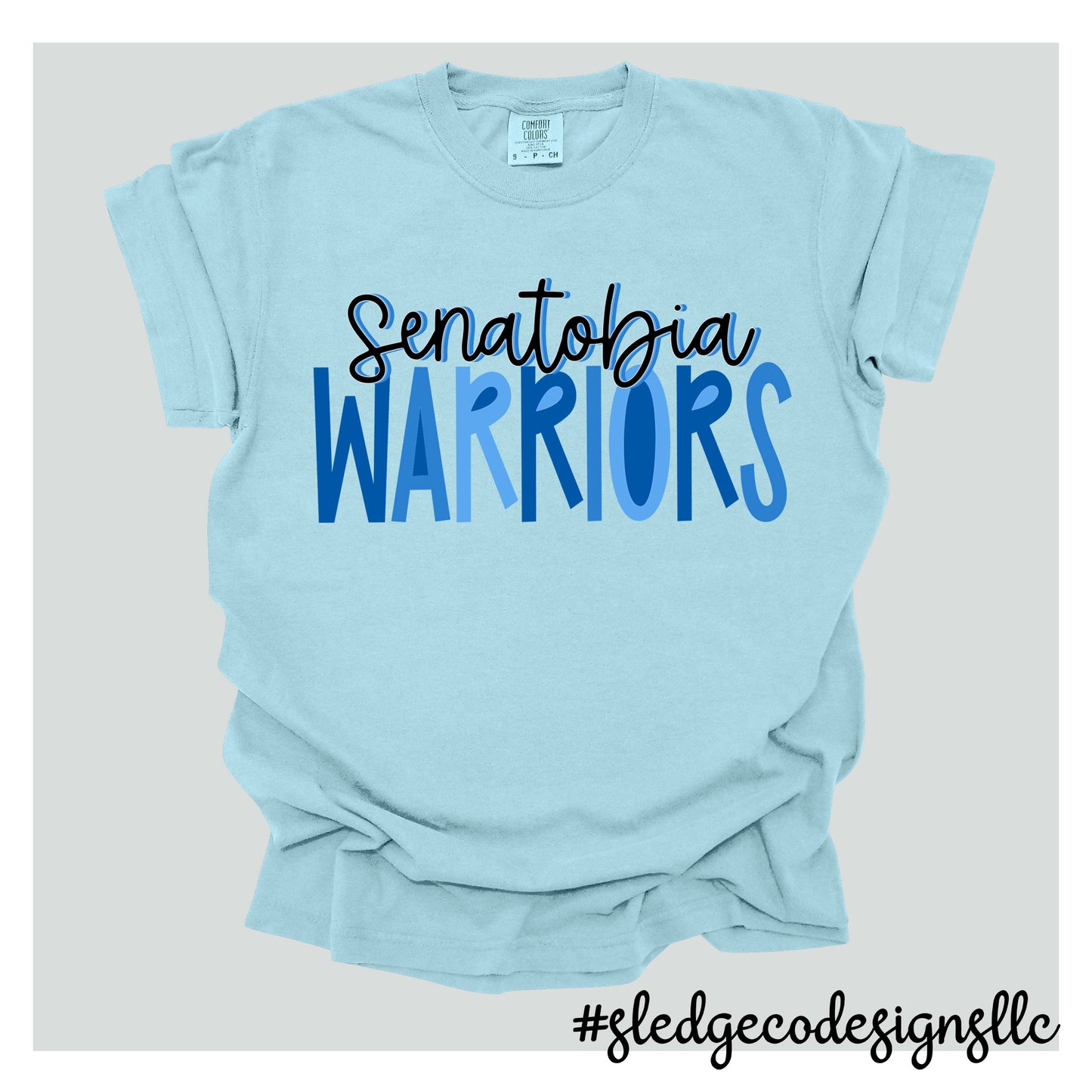 Senatobia Warriors | HANDDRAWN | CUSTOM UNISEX TSHIRT