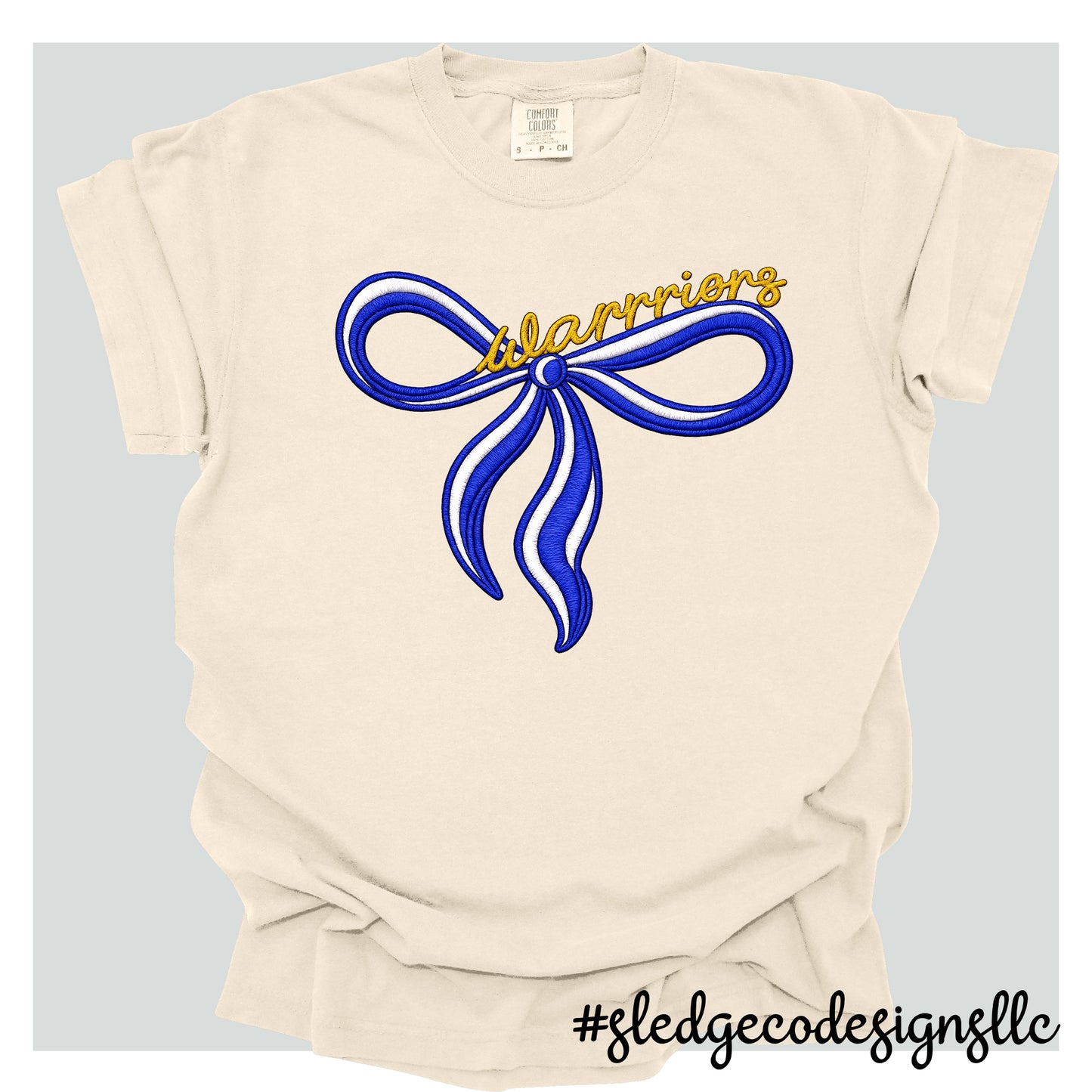 SENATOBIA WARRIORS | WARRIORS RIBBON | Custom Unisex T-Shirt