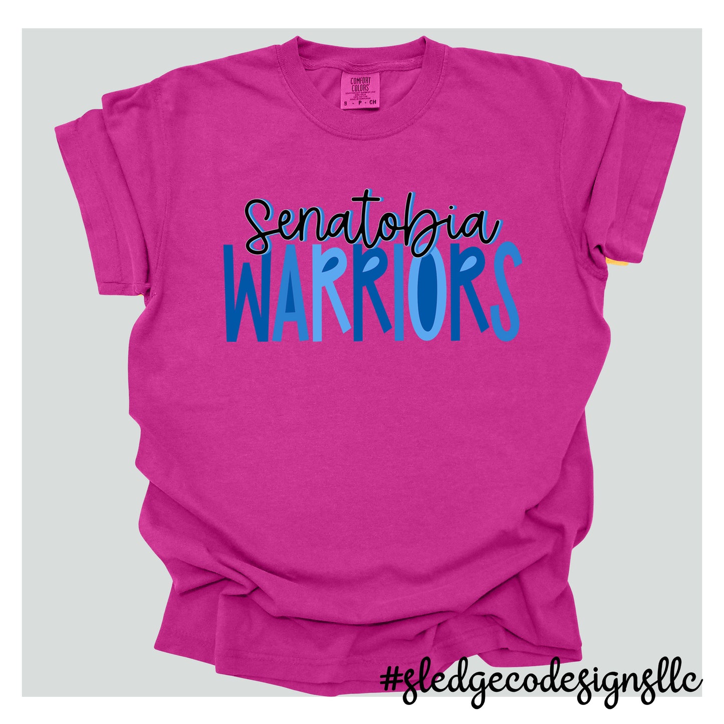 Senatobia Warriors | HANDDRAWN | CUSTOM UNISEX TSHIRT