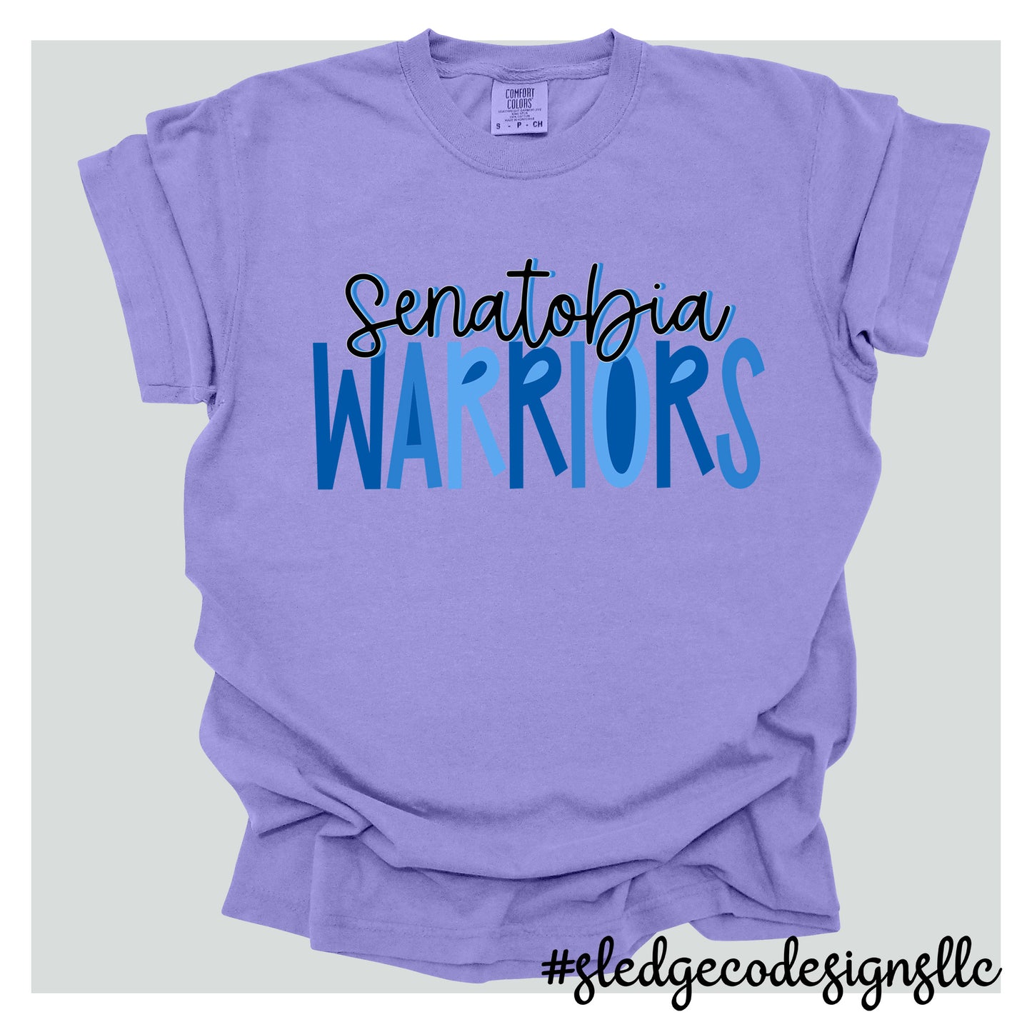 Senatobia Warriors | HANDDRAWN | CUSTOM UNISEX TSHIRT