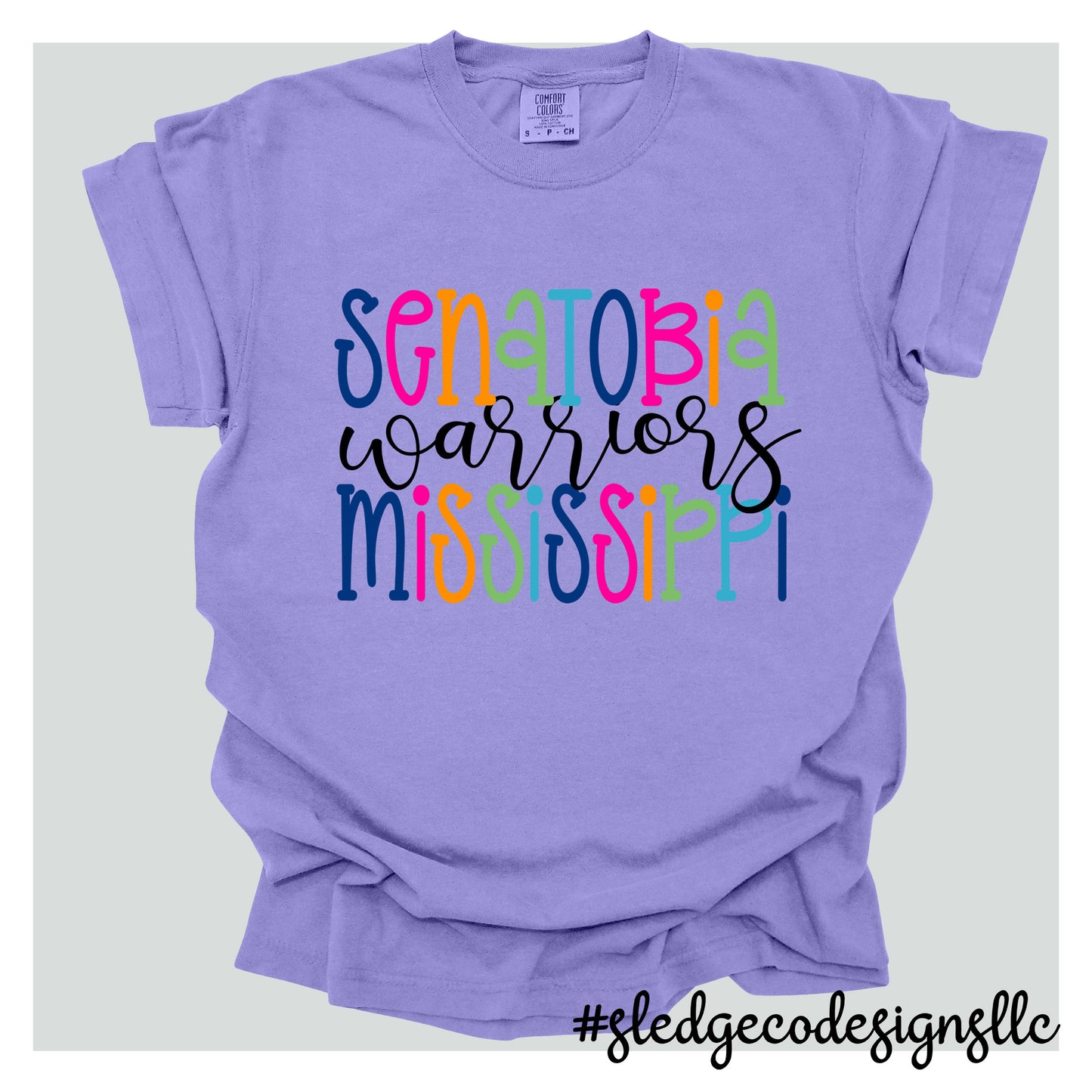 Senatobia MISSISSIPPI Warriors | HANDDRAWN | CUSTOM UNISEX TSHIRT