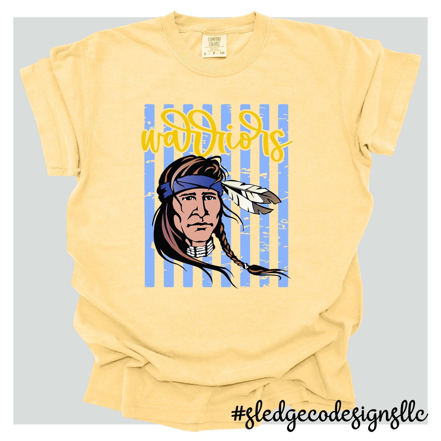 WARRIORS | STRIPPED | CUSTOM UNISEX TSHIRT
