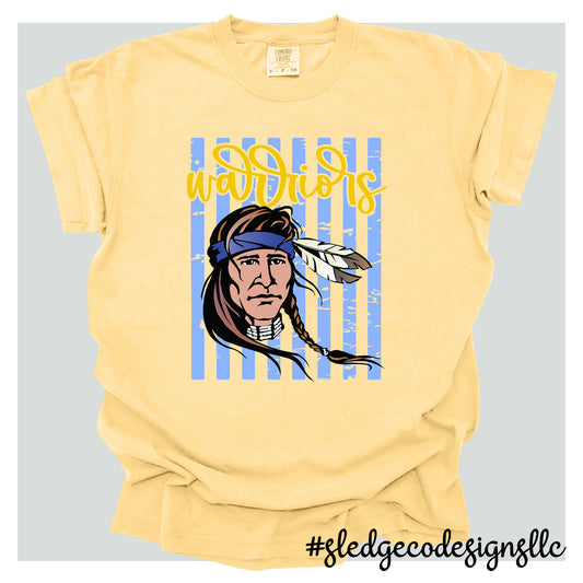 WARRIORS | STRIPPED | CUSTOM UNISEX TSHIRT