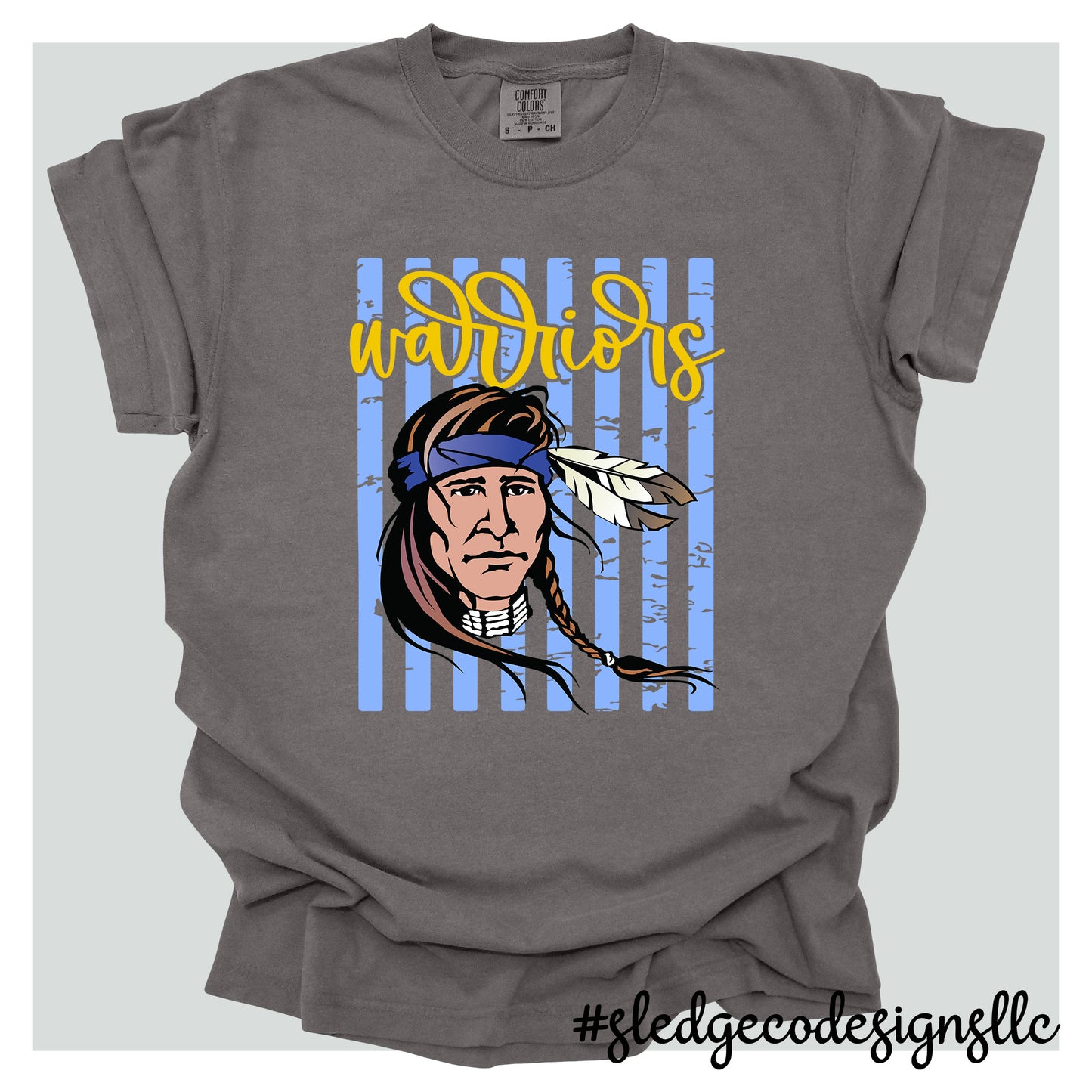 WARRIORS | STRIPPED | CUSTOM UNISEX TSHIRT
