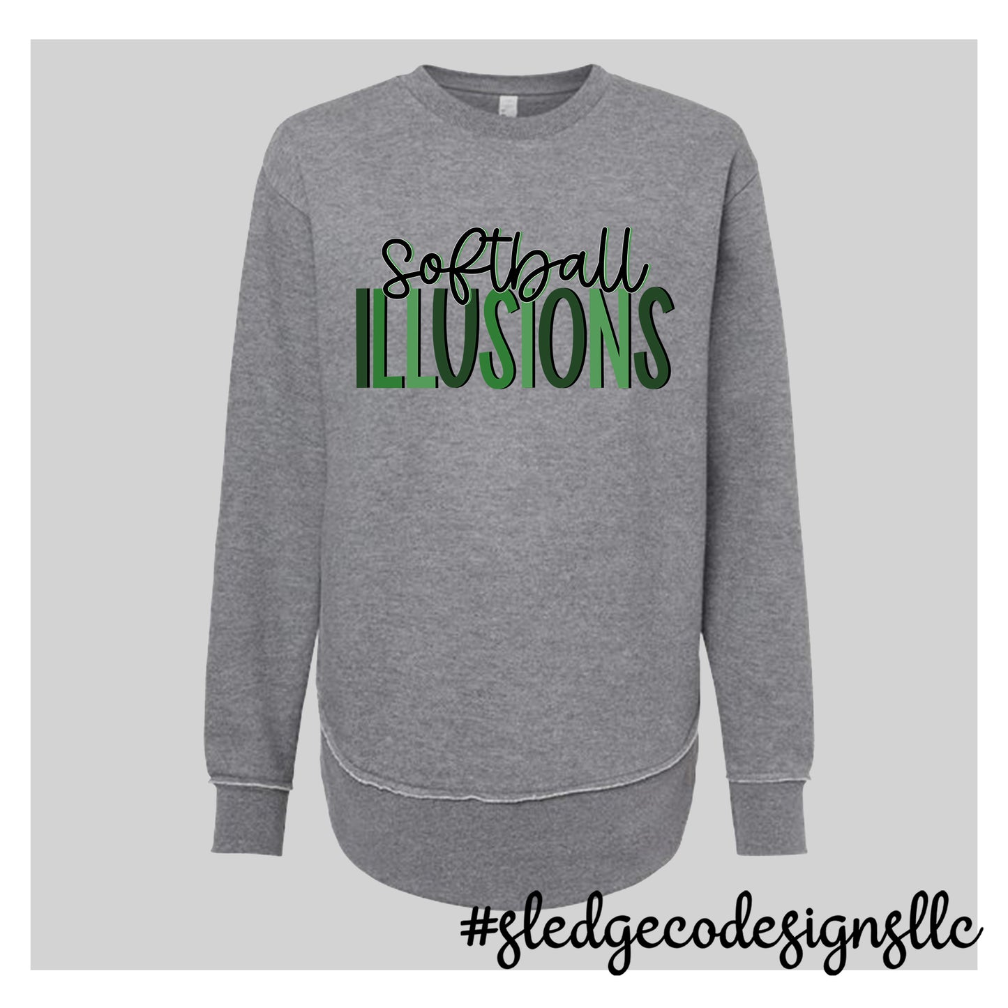 ILLUSIONS SOFTBALL | GREY  | BOLD | Women's Weekender Fleece