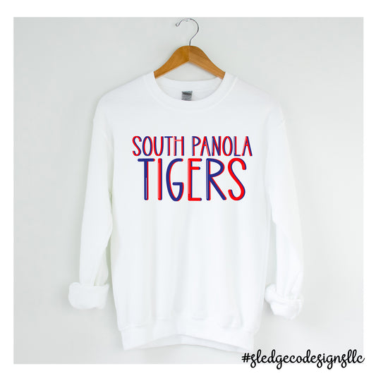 SOUTH PANOLA | LETTERED | CUSTOM UNISEX SWEATSHIRT