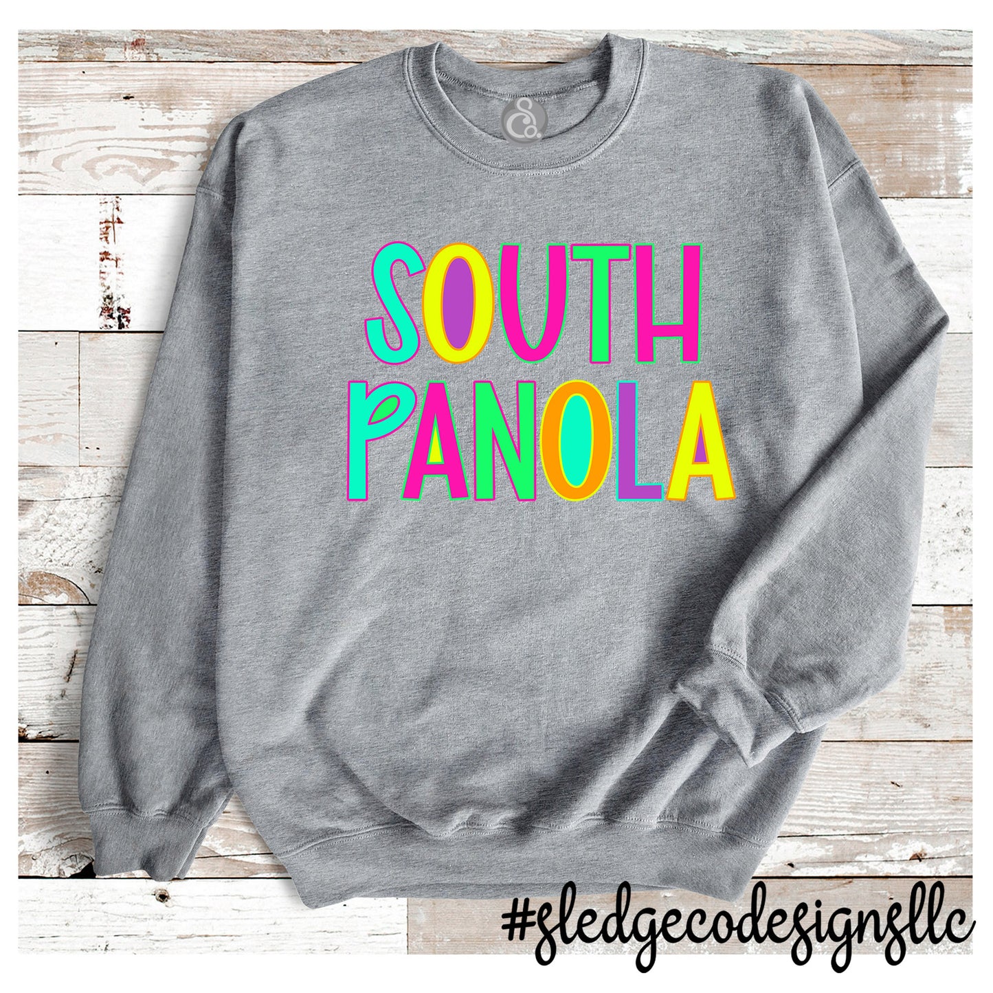 SOUTH PANOLA | NEON  | CUSTOM UNISEX SWEATSHIRT