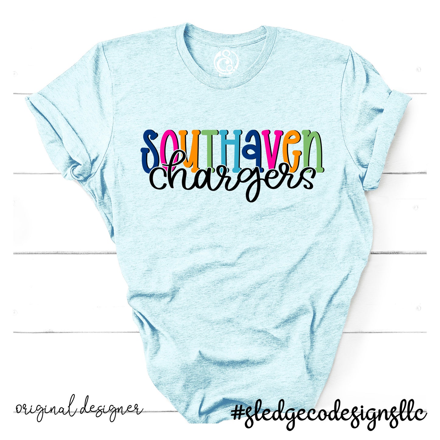 SOUTHAVEN MS CHARGERS DUO 2 | CUSTOM UNISEX TSHIRT