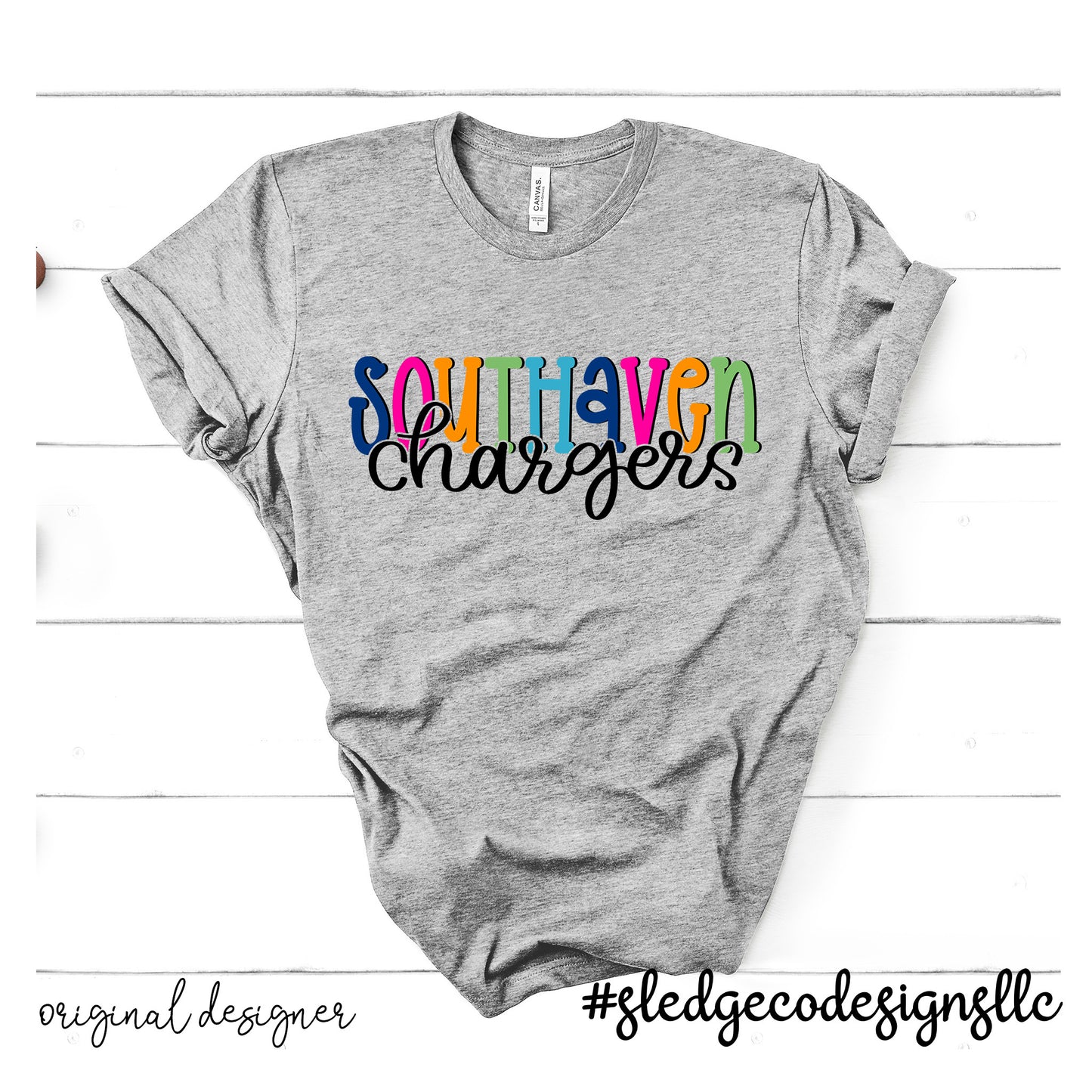 SOUTHAVEN MS CHARGERS DUO 2 | CUSTOM UNISEX TSHIRT