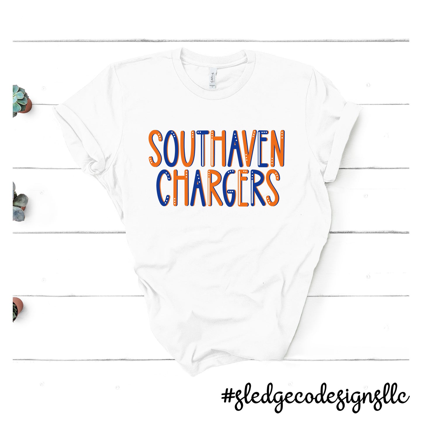 SOUTHAVEN MS CHARGERS | LETTERED | CUSTOM UNISEX TSHIRT