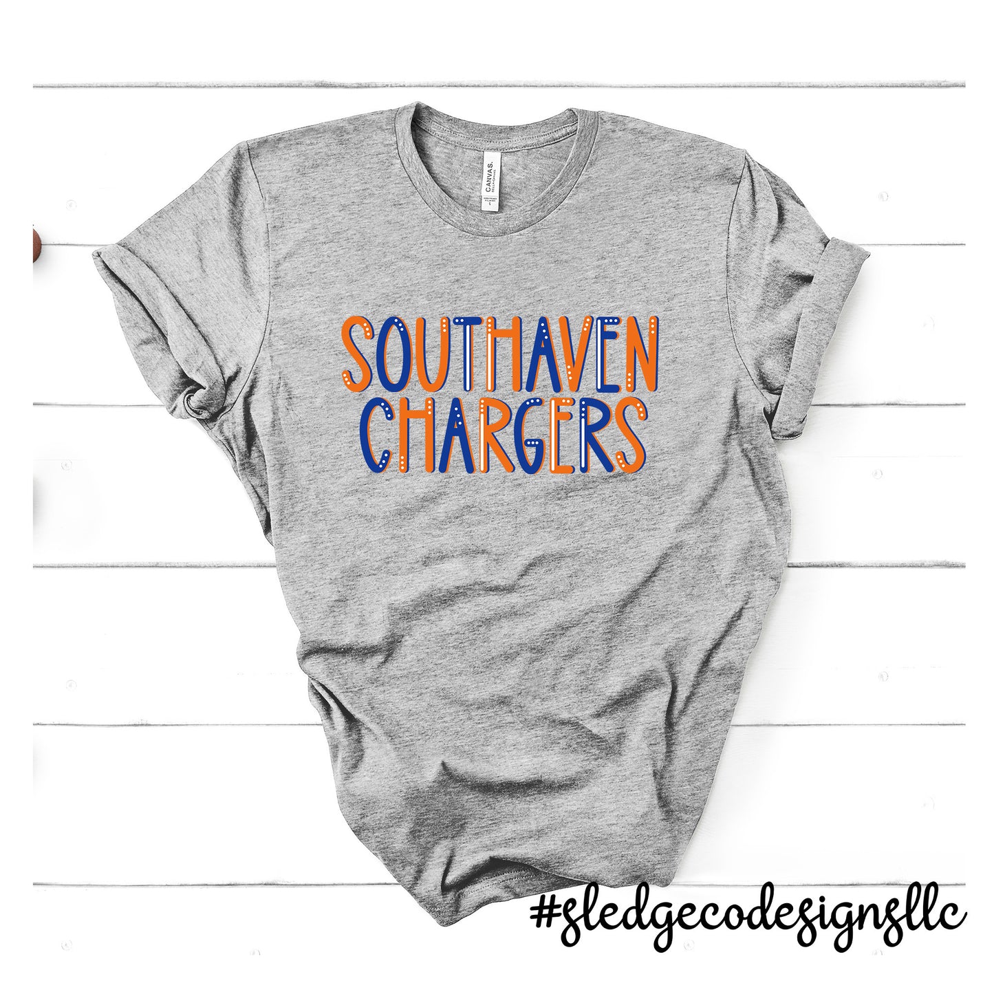 SOUTHAVEN MS CHARGERS | LETTERED | CUSTOM UNISEX TSHIRT