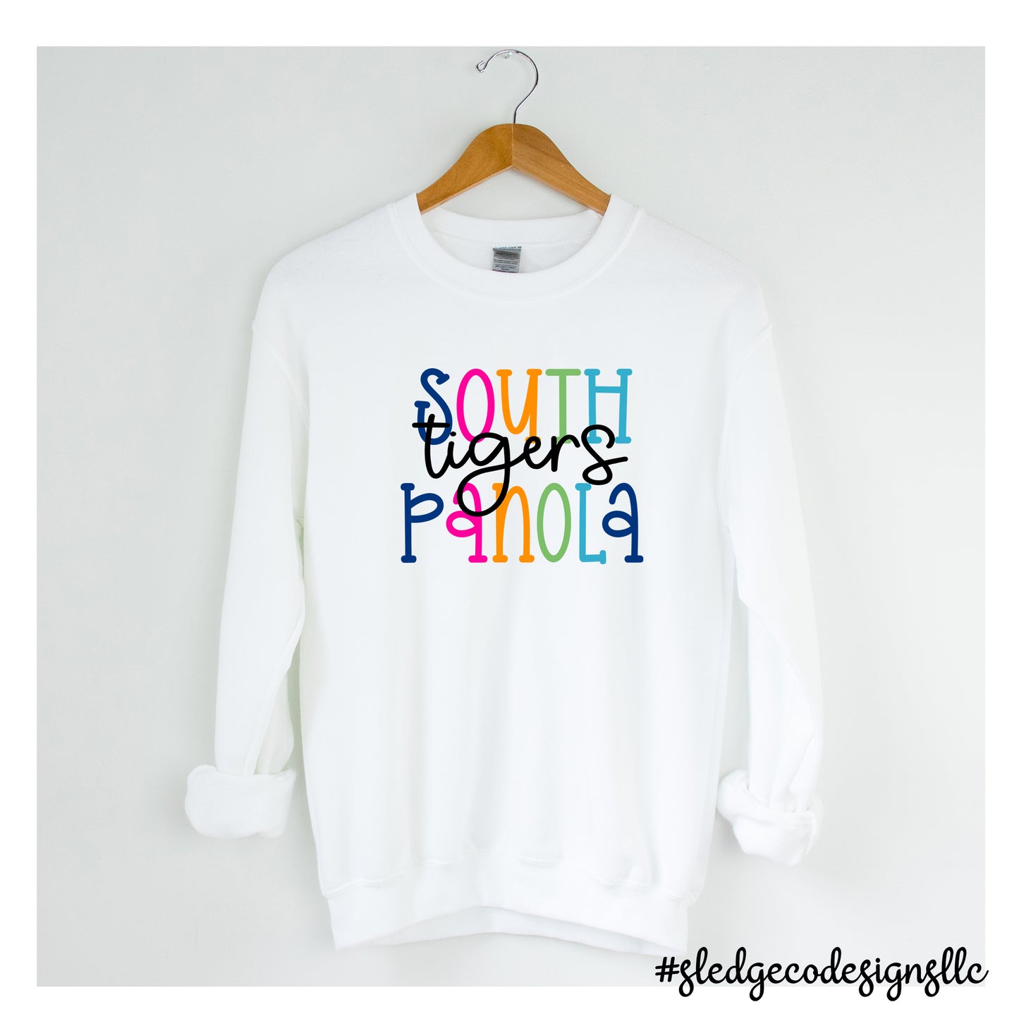 SOUTH PANOLA | COLORFUL | CUSTOM UNISEX SWEATSHIRT