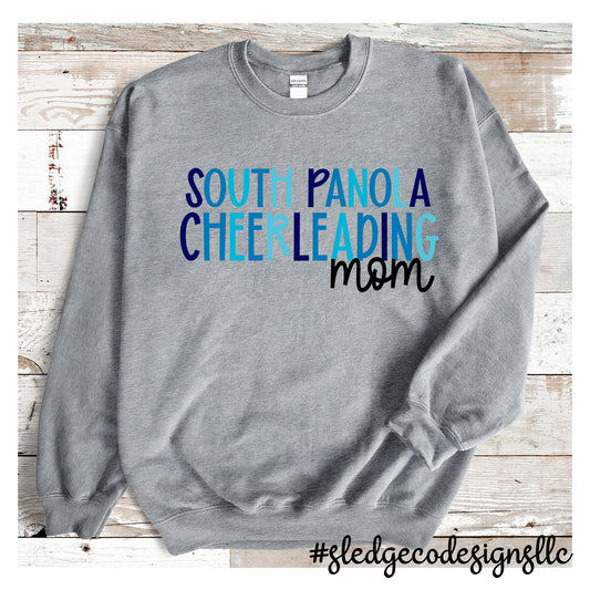 SOUTH PANOLA | CHEERLEADING MOM BLUES | CUSTOM UNISEX SWEATSHIRT