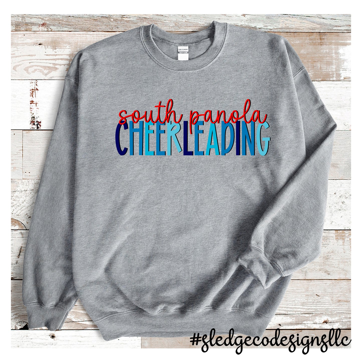 SOUTH PANOLA | CHEERLEADING | CUSTOM UNISEX SWEATSHIRT