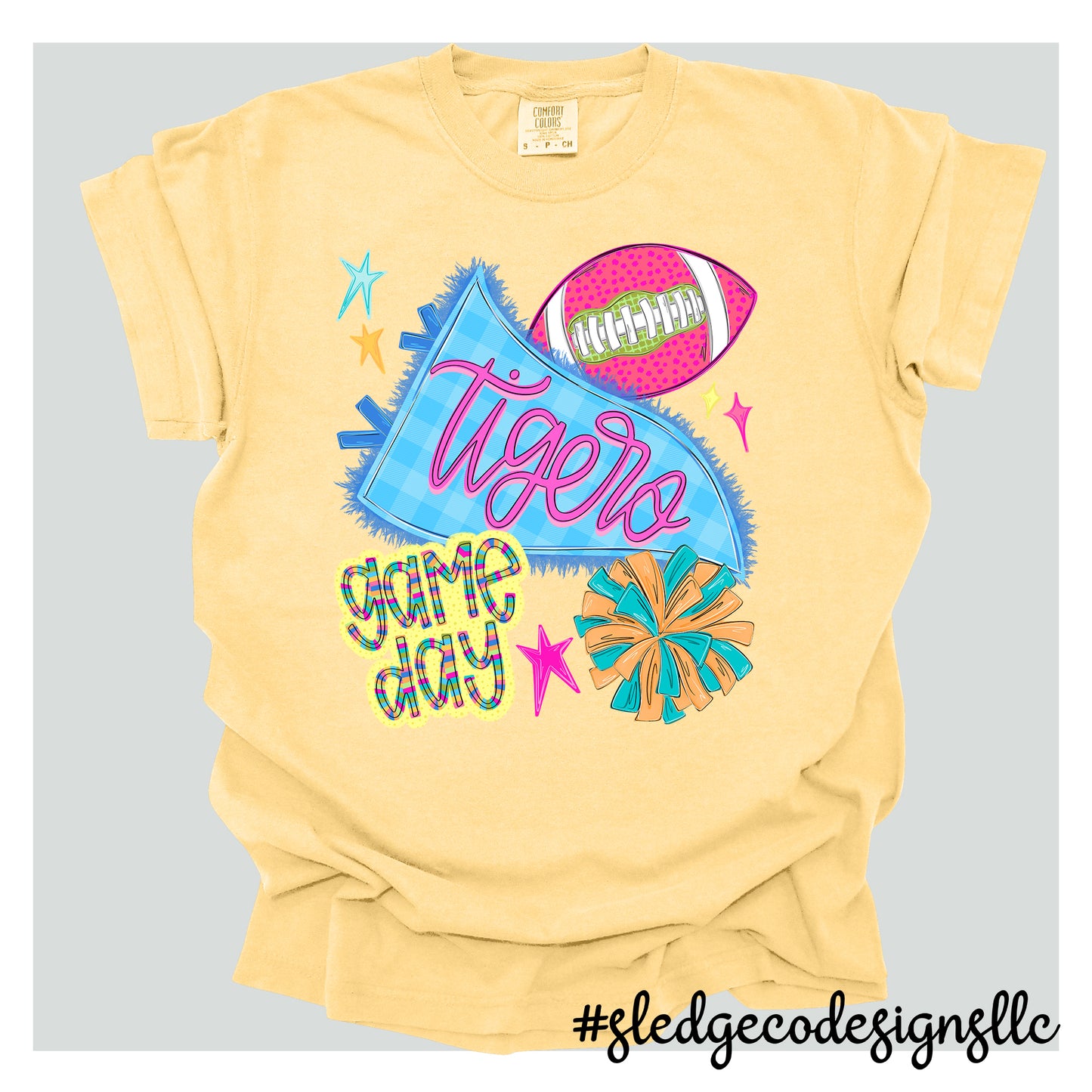 TIGERS | GAME DAY | CUSTOM UNISEX T-SHIRT