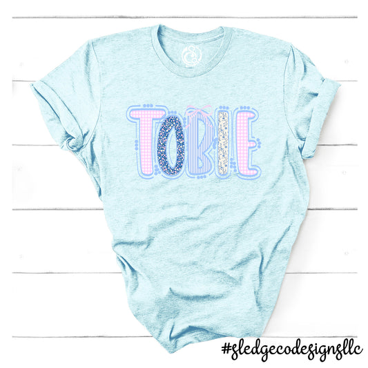 TOBIE | SENATOBIA | PLAID | CUSTOM UNISEX TSHIRT